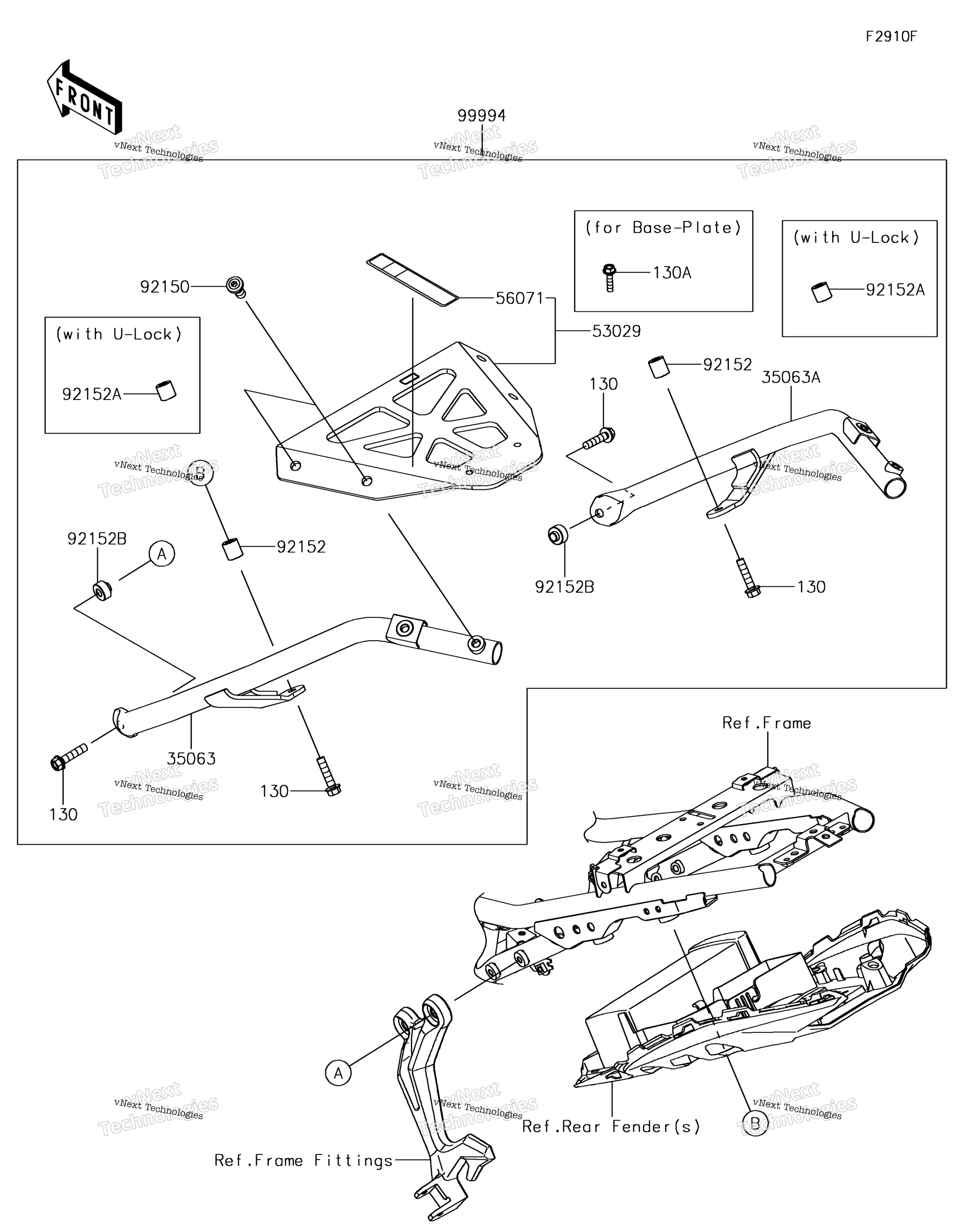 Аксессуары (Topcase Bracket)