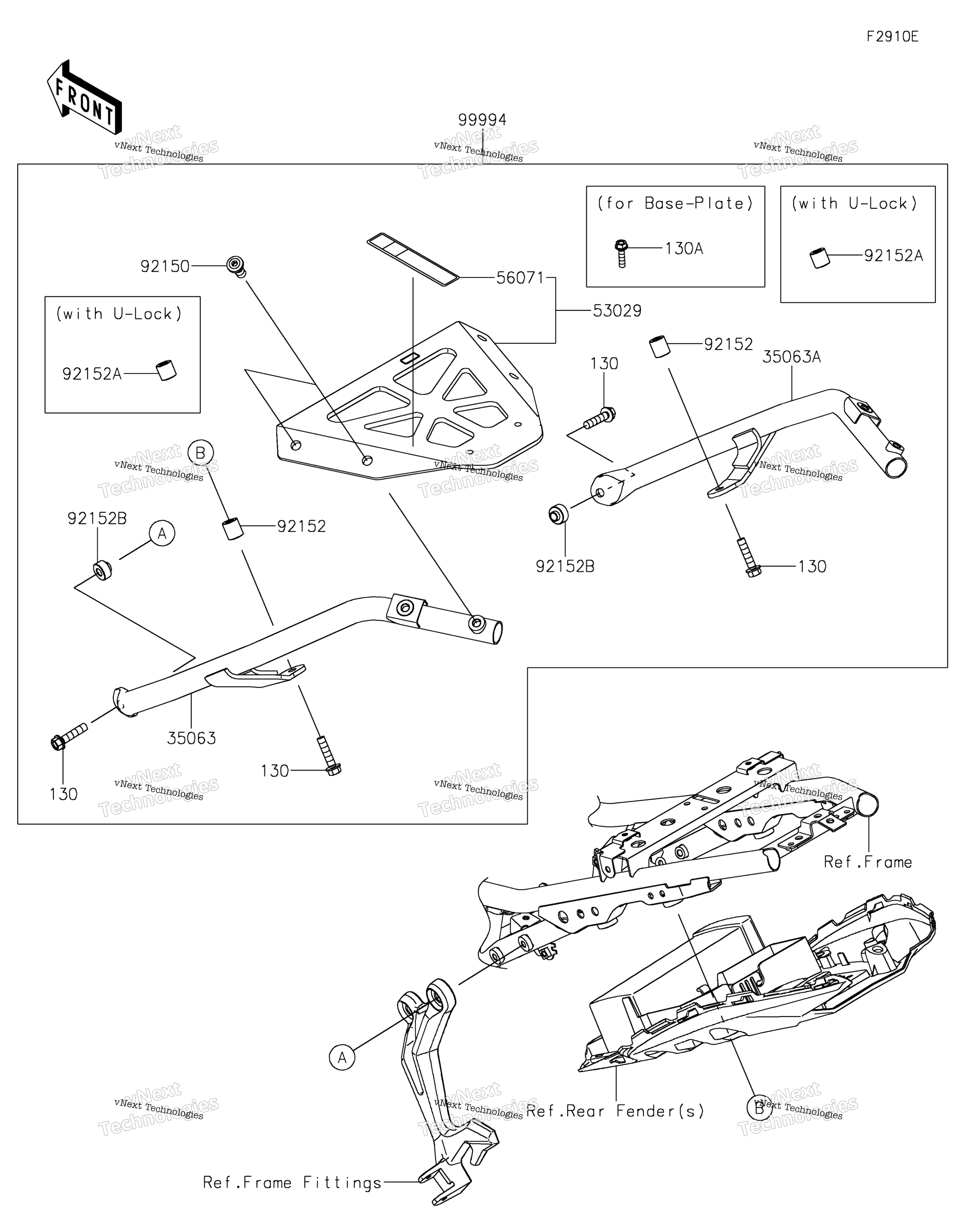 Аксессуары (Topcase Bracket)