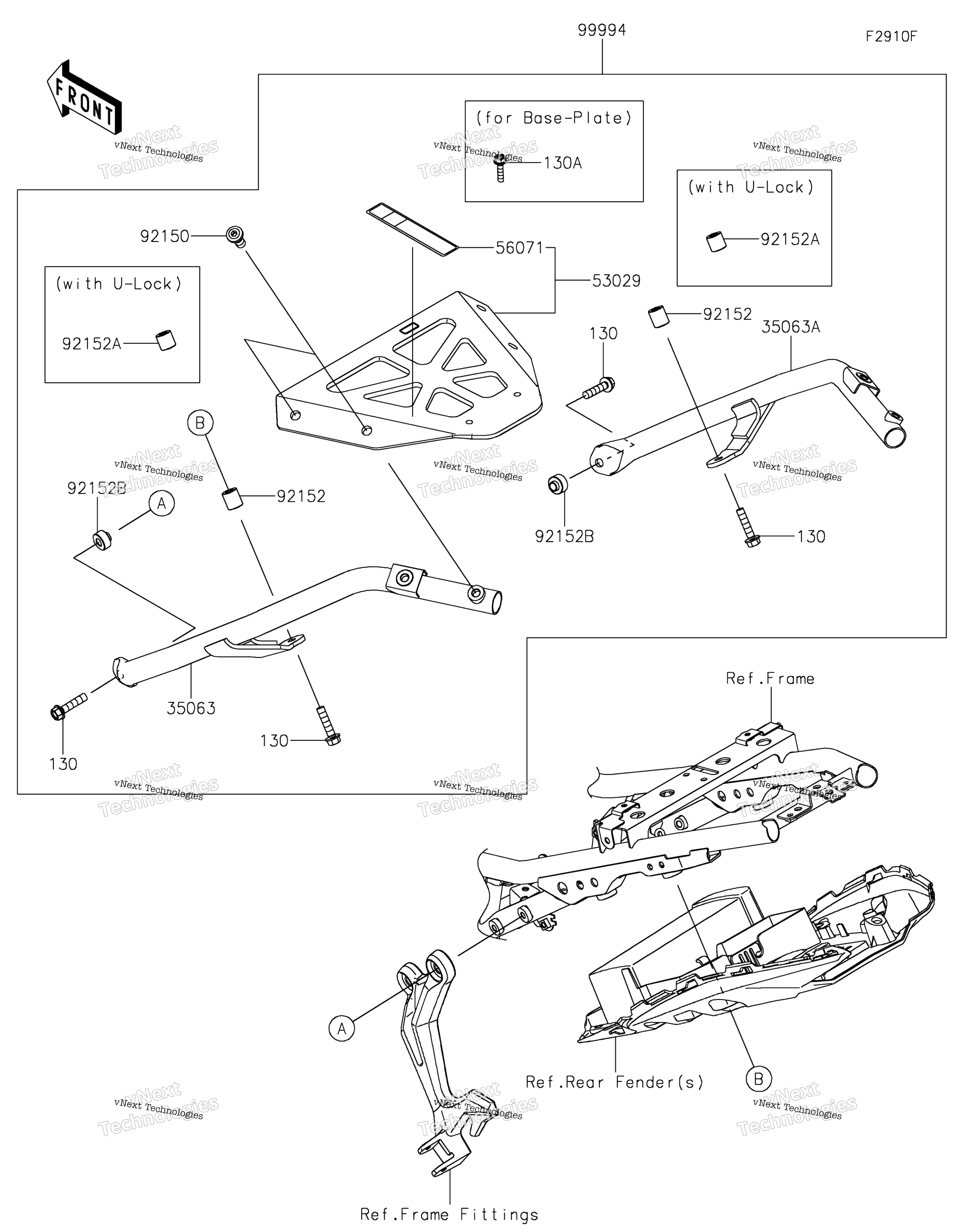 Аксессуары (Topcase Bracket)