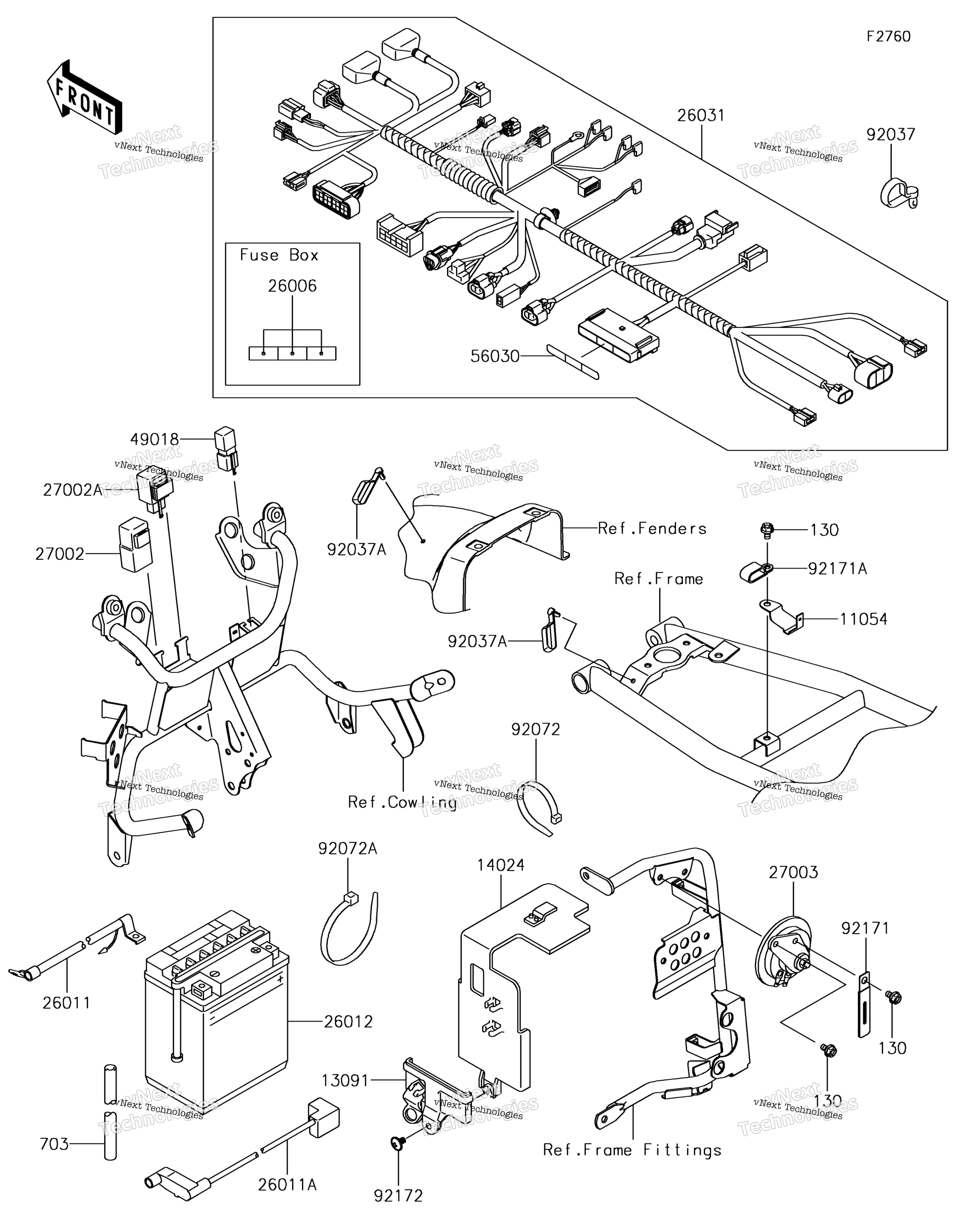 Шасси Electrical Equipment