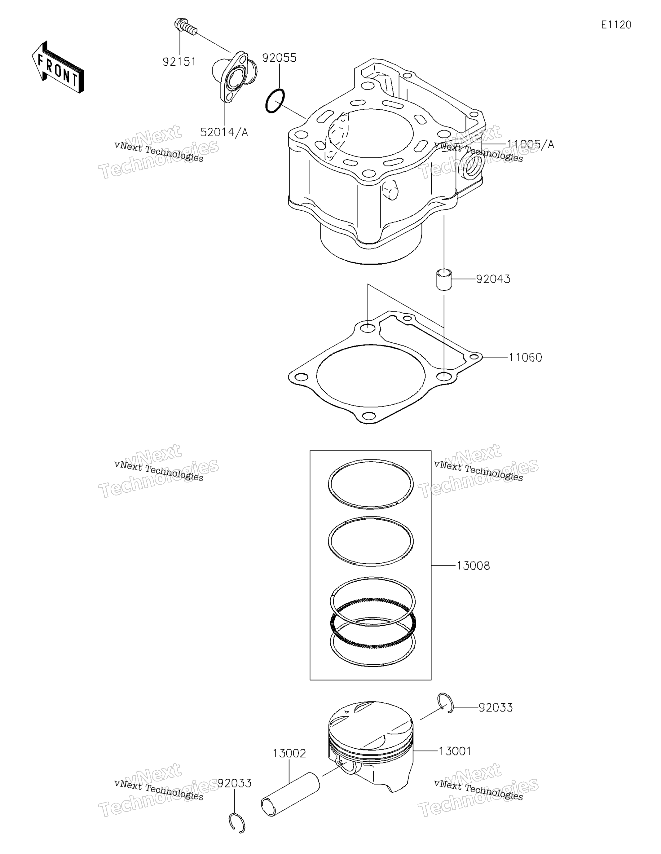 цилиндр / Piston(S)
