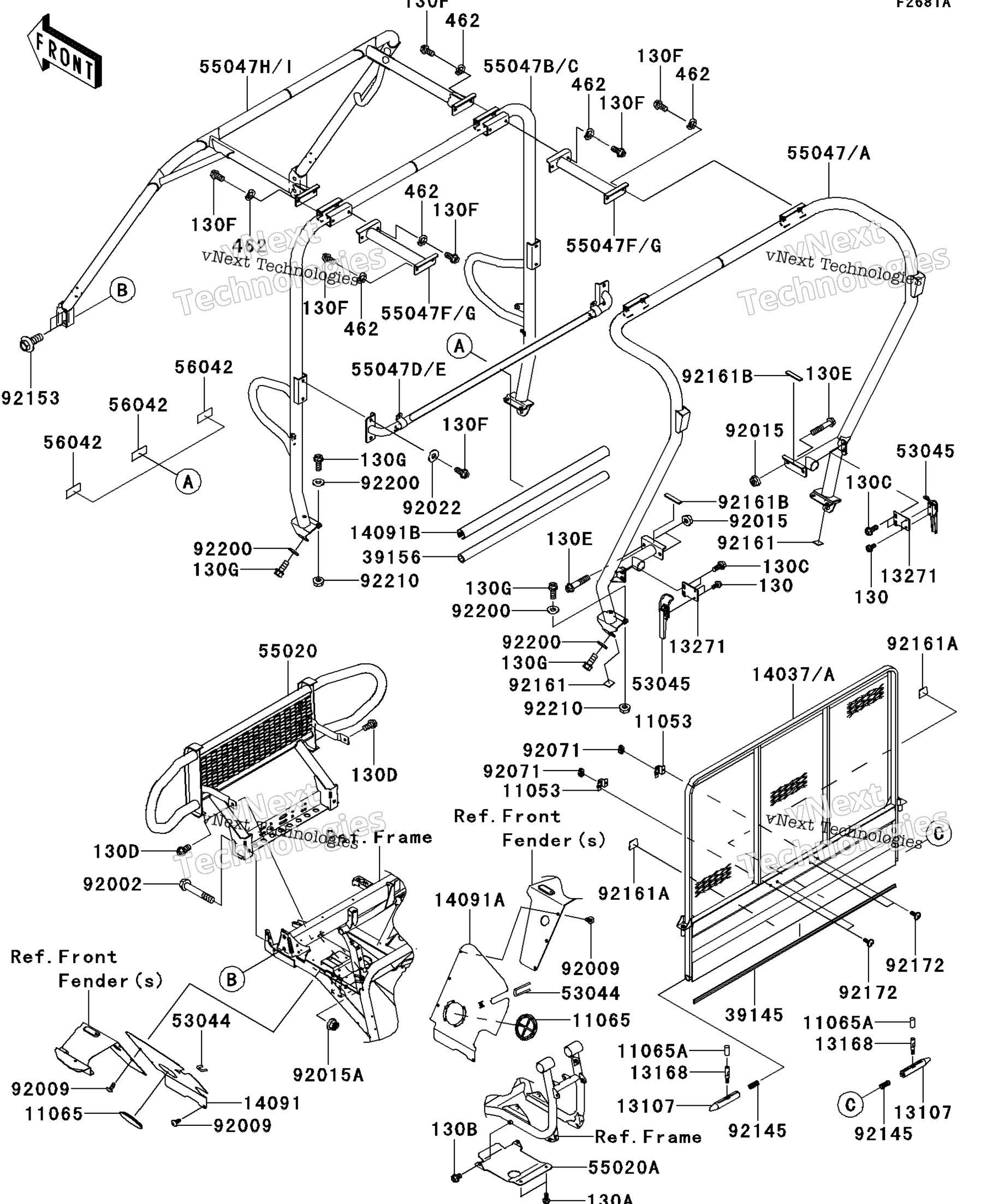Guards / Cab Frame(Rdf / Rdfa)