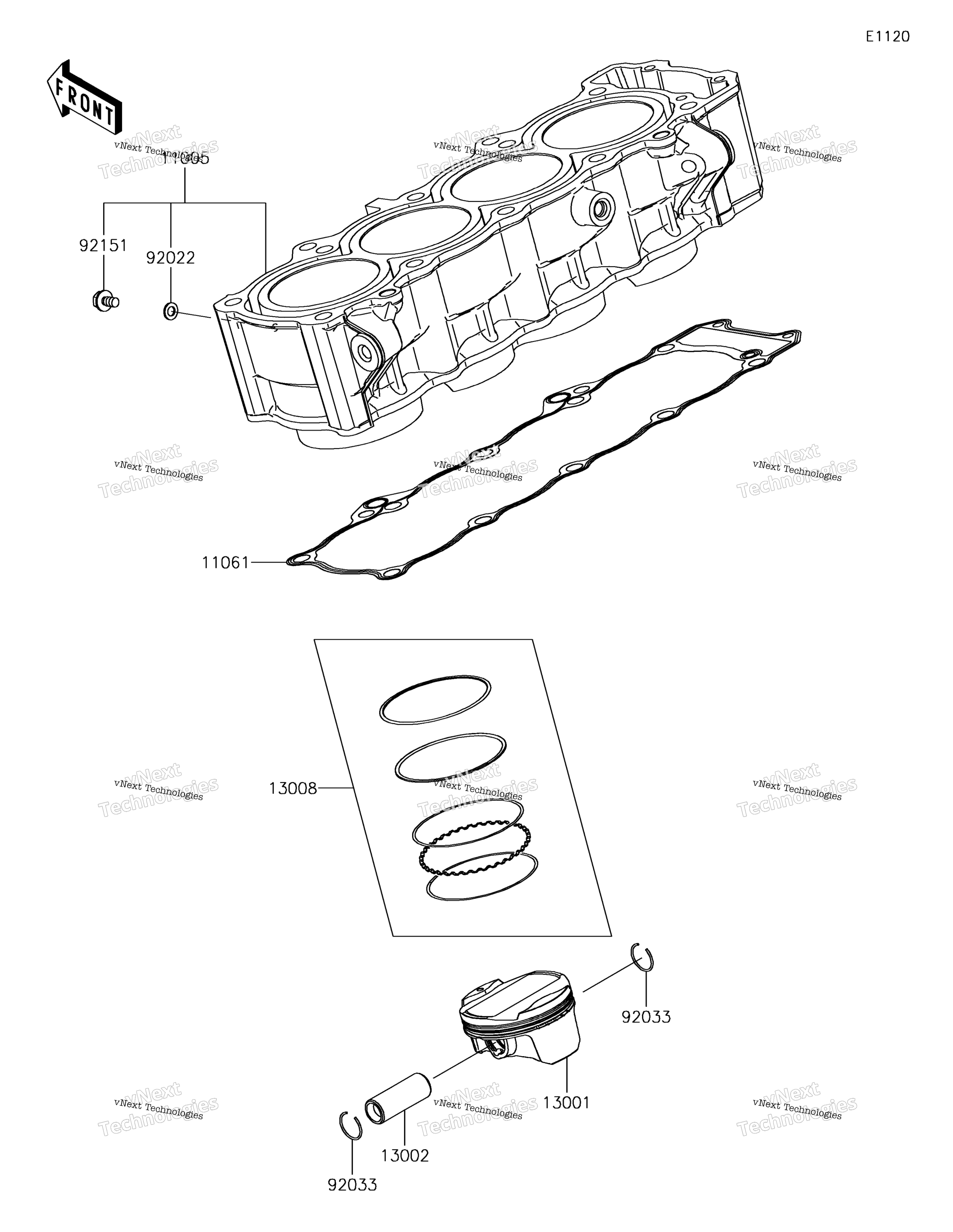 цилиндр / Piston(S)