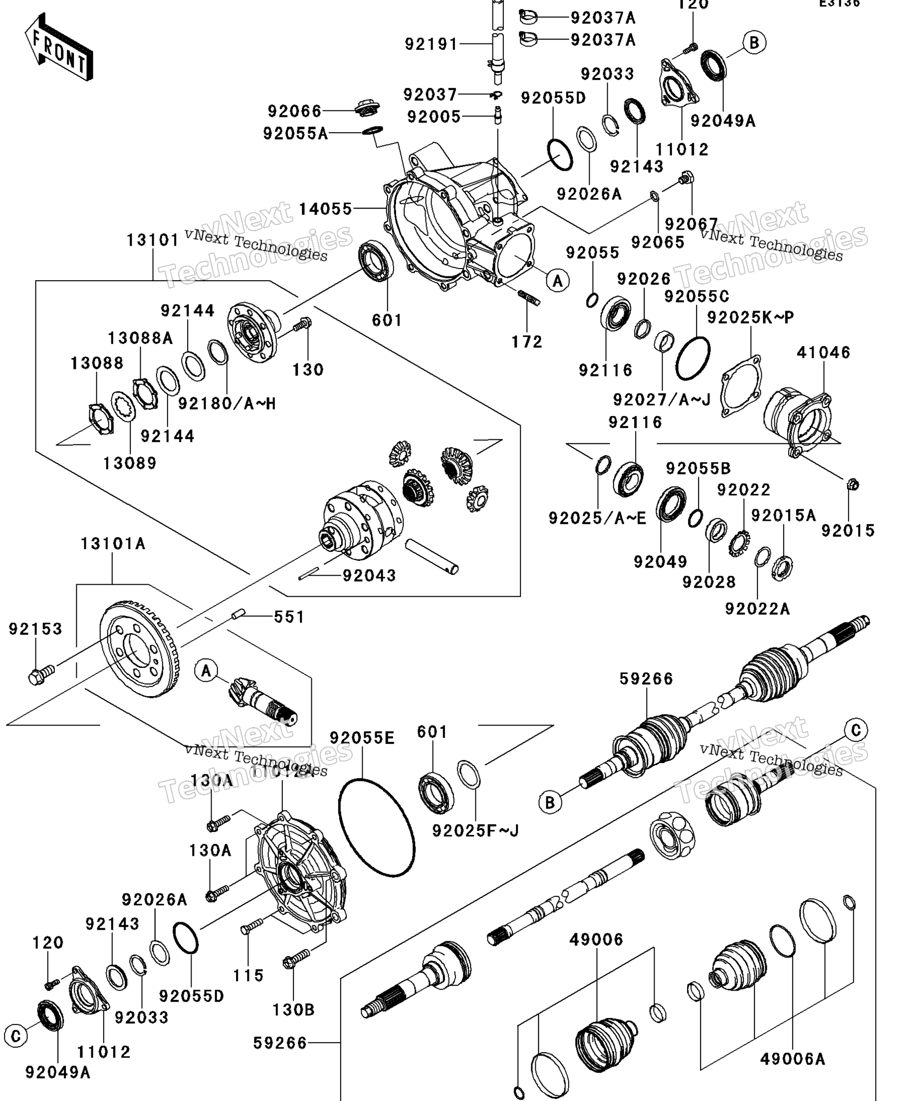 Привод Shaft-Front
