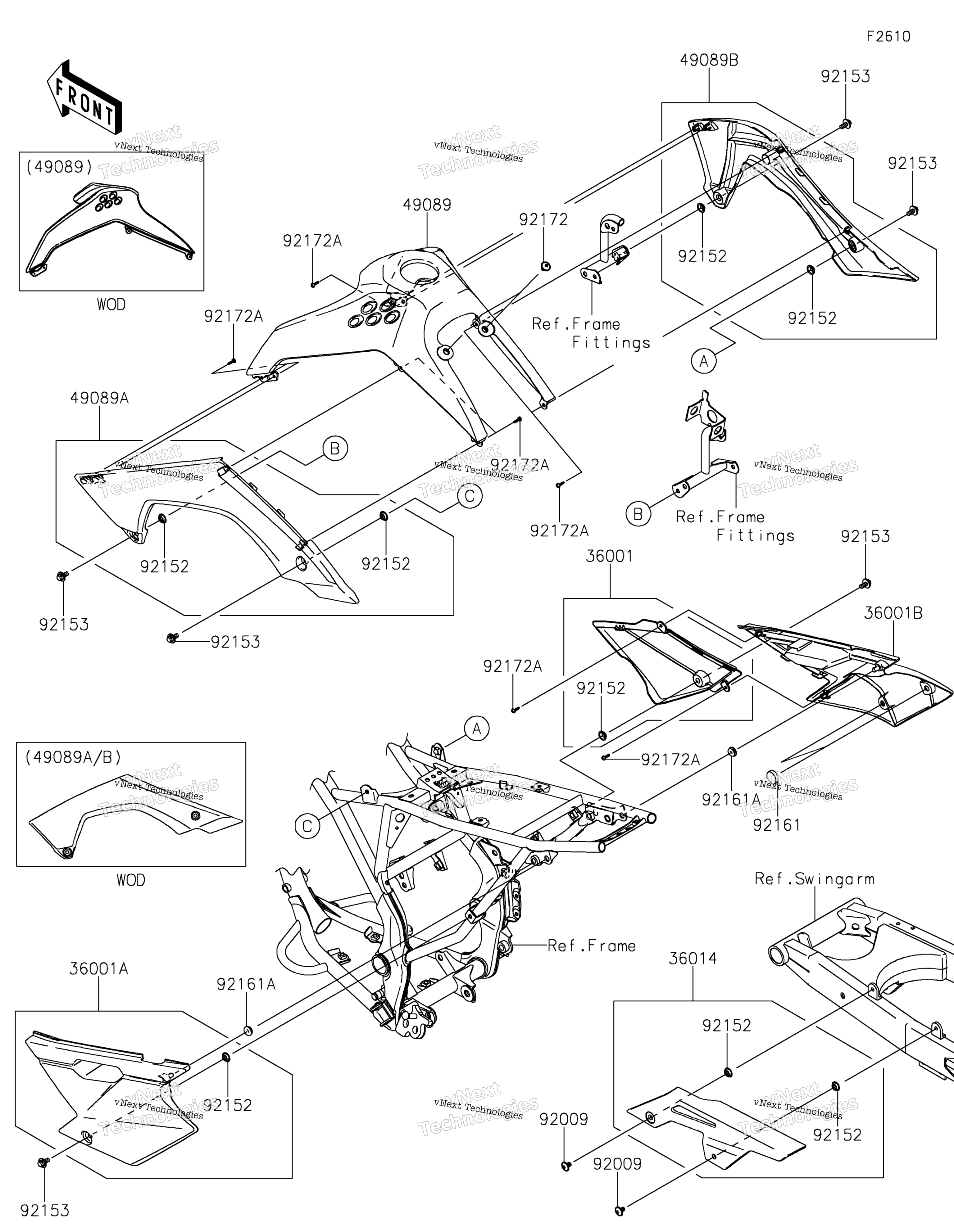 Side Covers / цепь Cover(Bhf / Bjf)