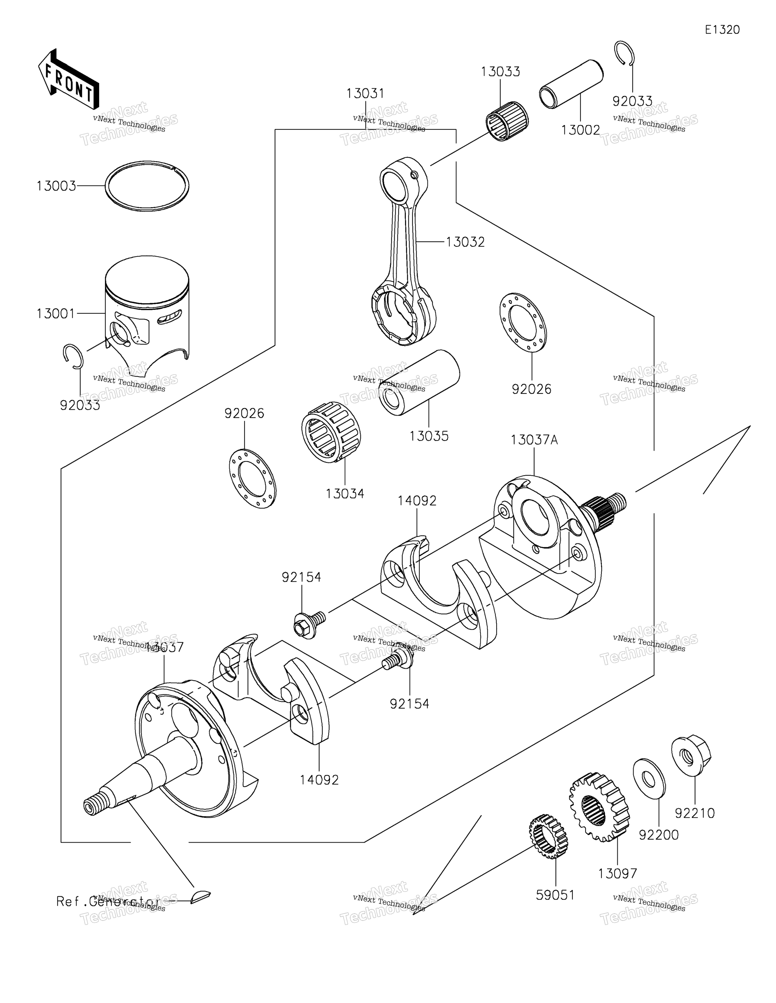коленвал / Piston(S)
