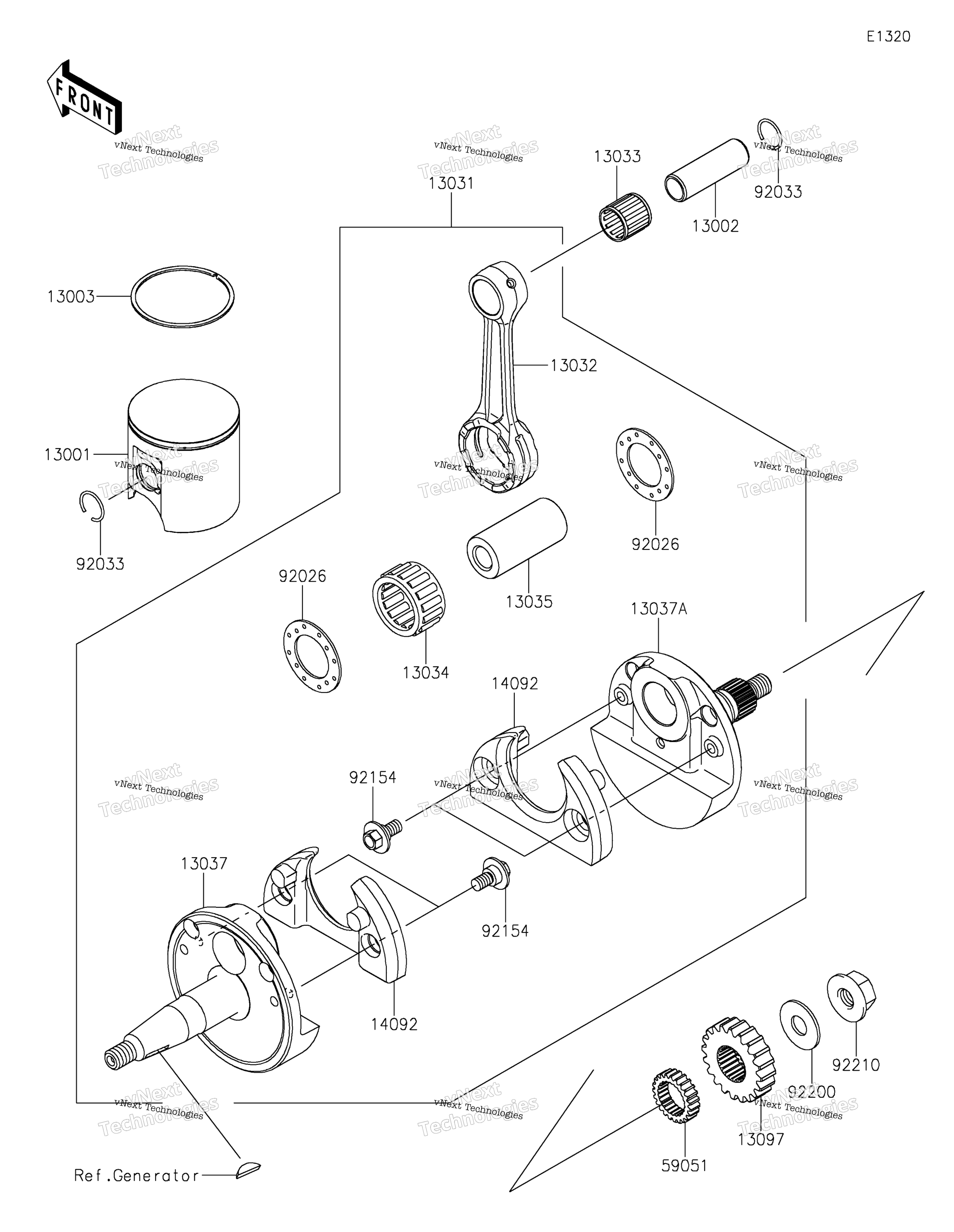 коленвал / Piston(S)