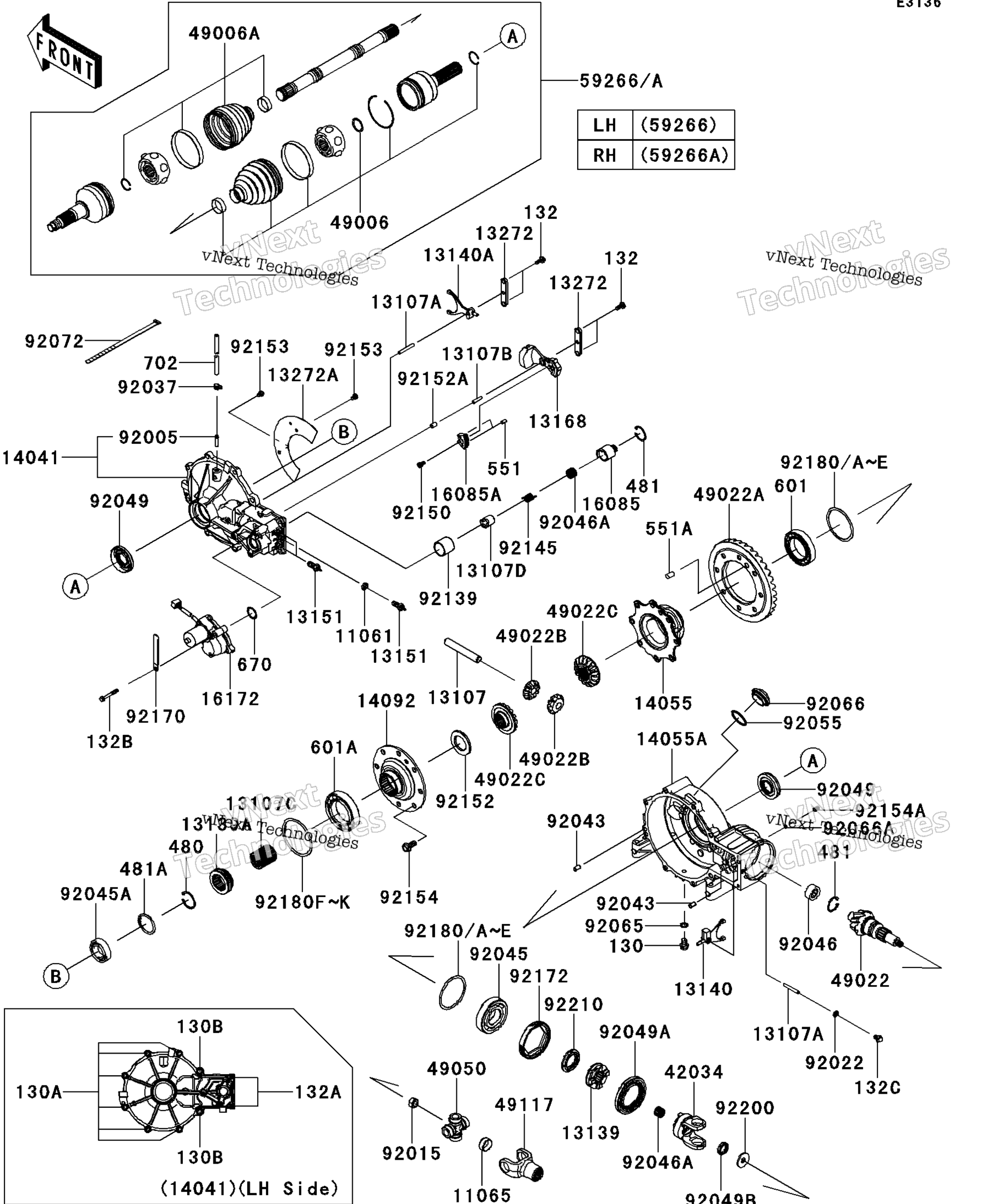 Привод Shaft-Front(Acf)