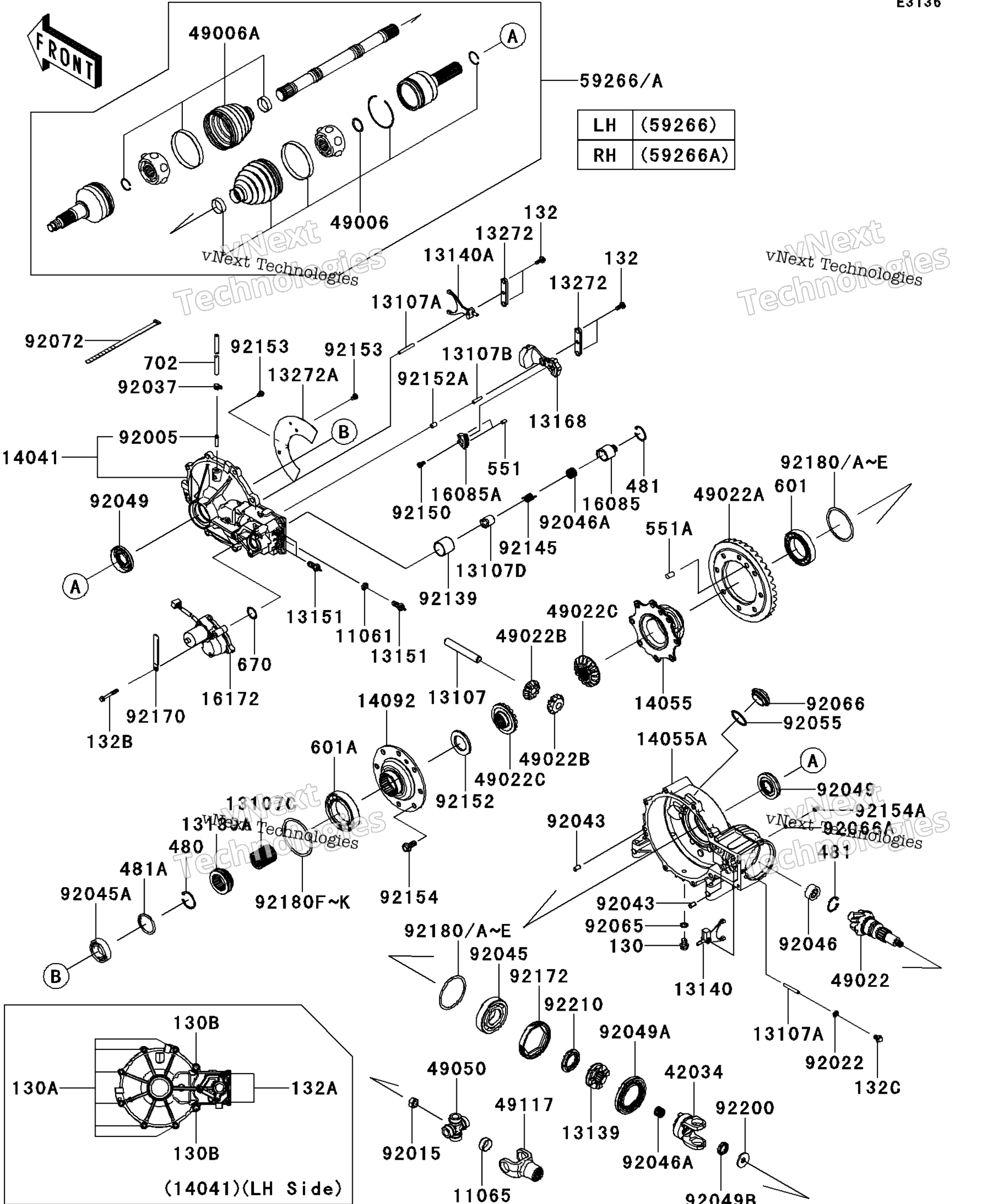 Привод Shaft-Front(Ccf)