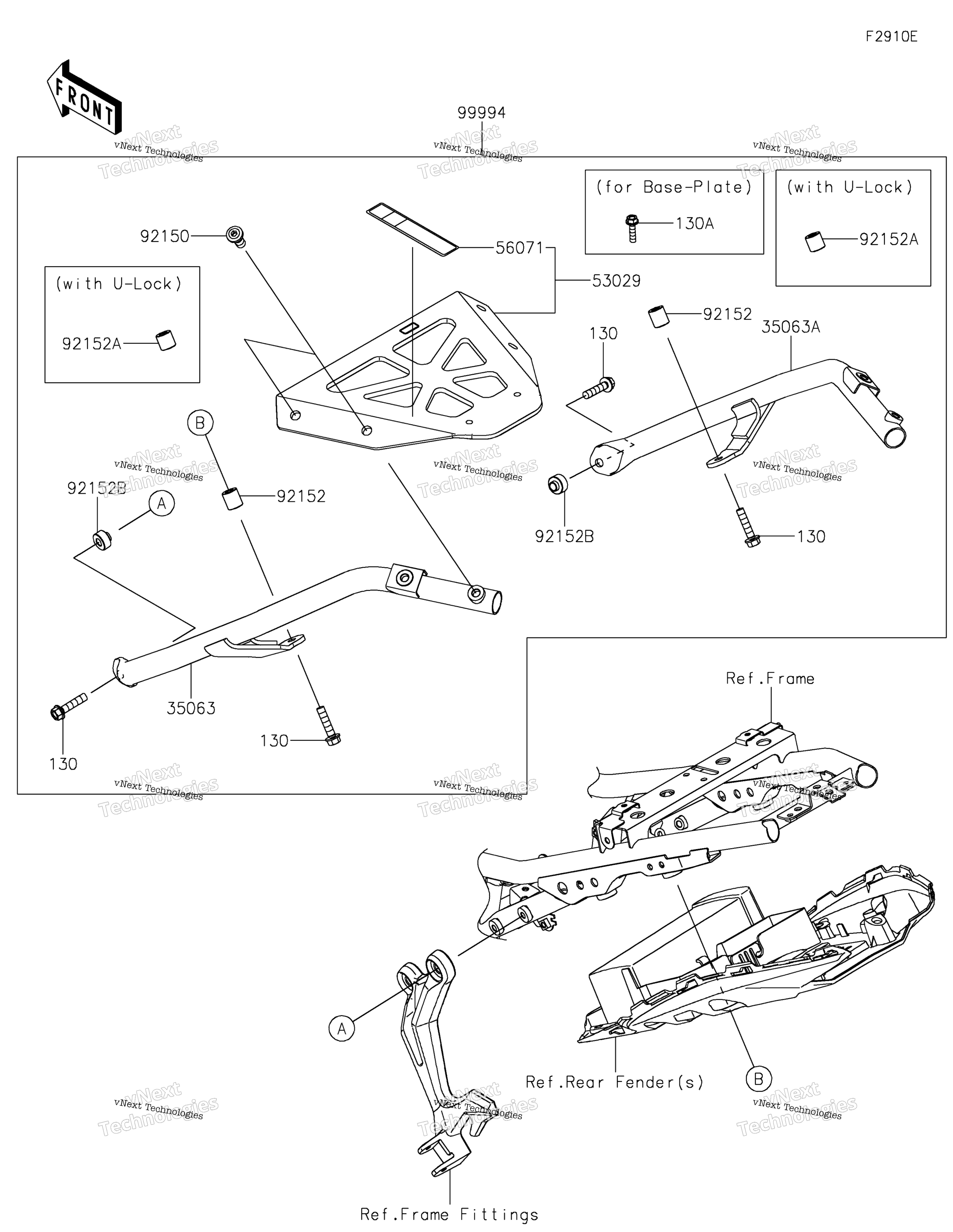 Аксессуары (Topcase Bracket)