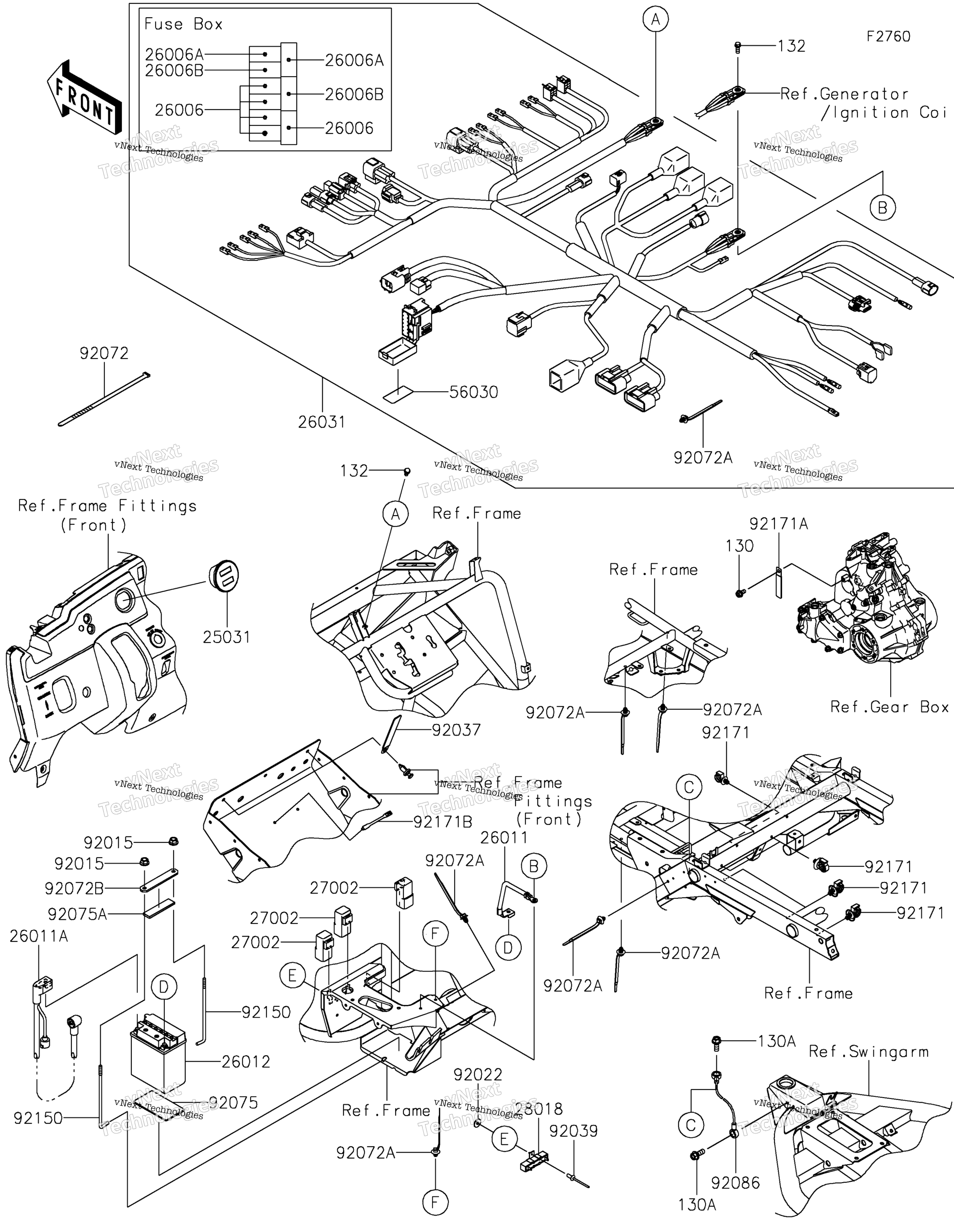 Шасси Electrical Equipment