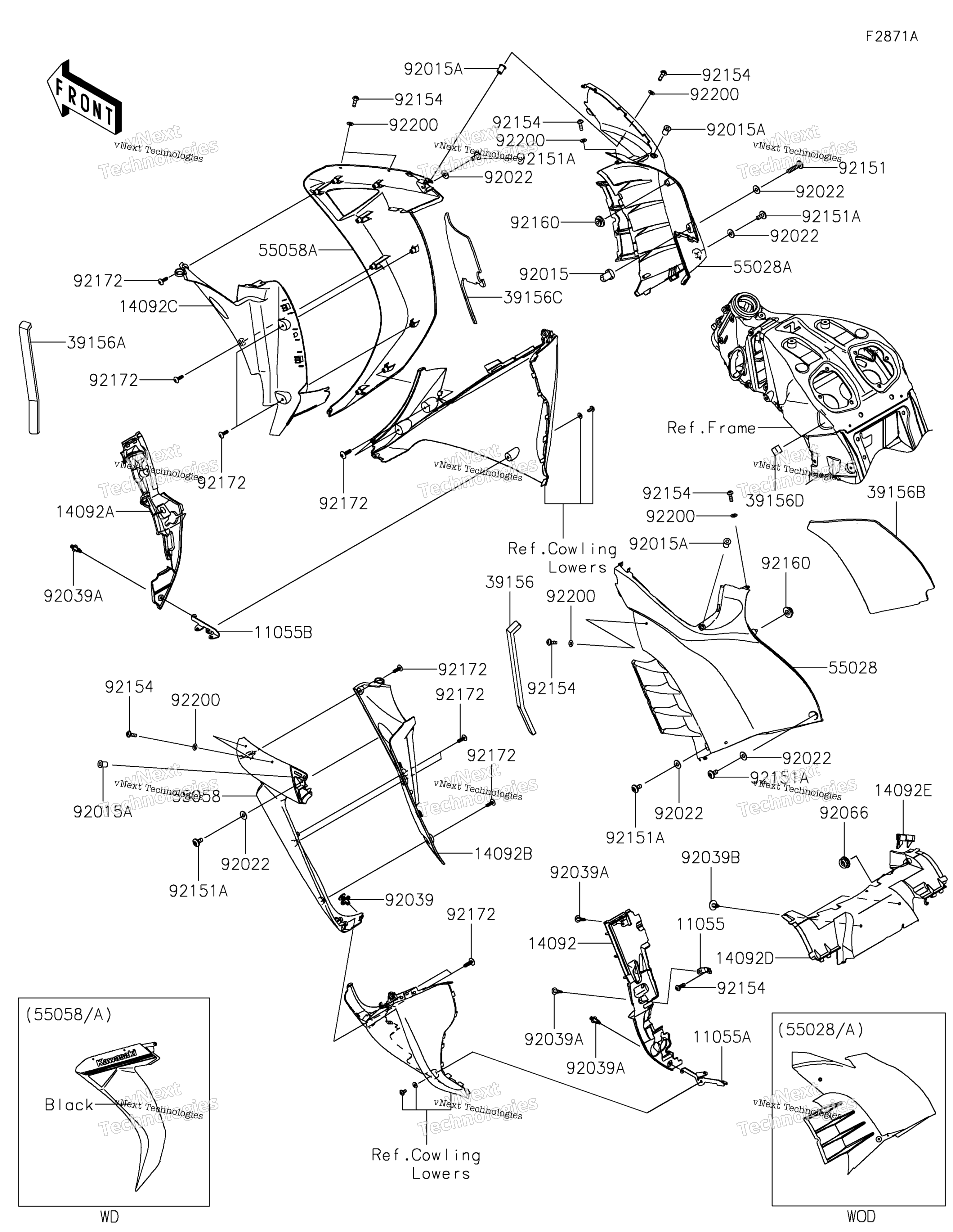 Cowling(Center)(Ekf