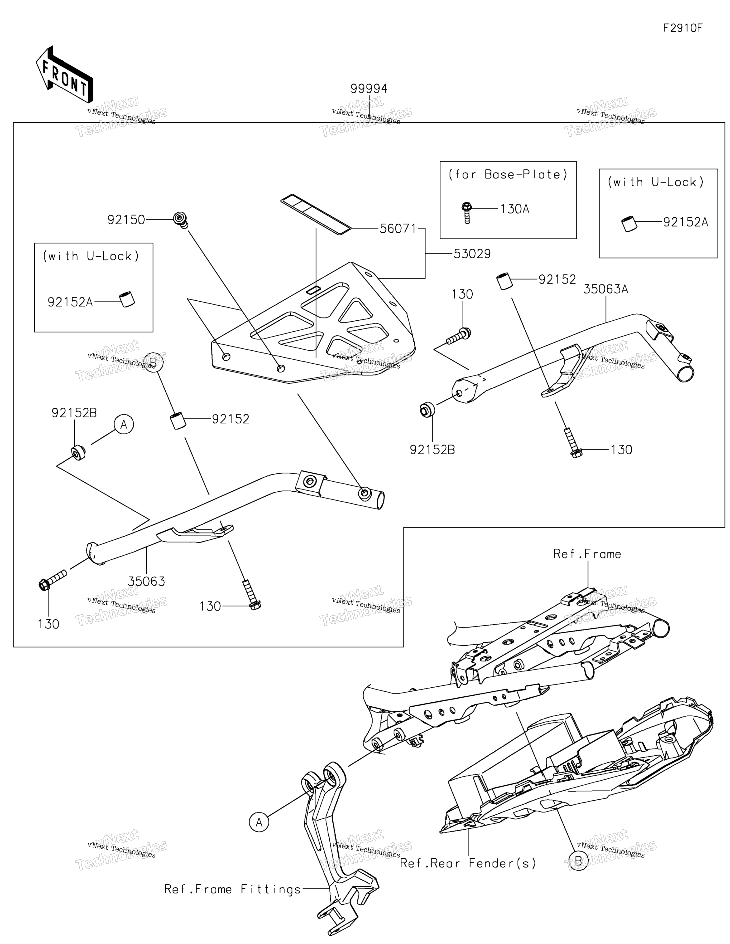 Аксессуары (Topcase Bracket)
