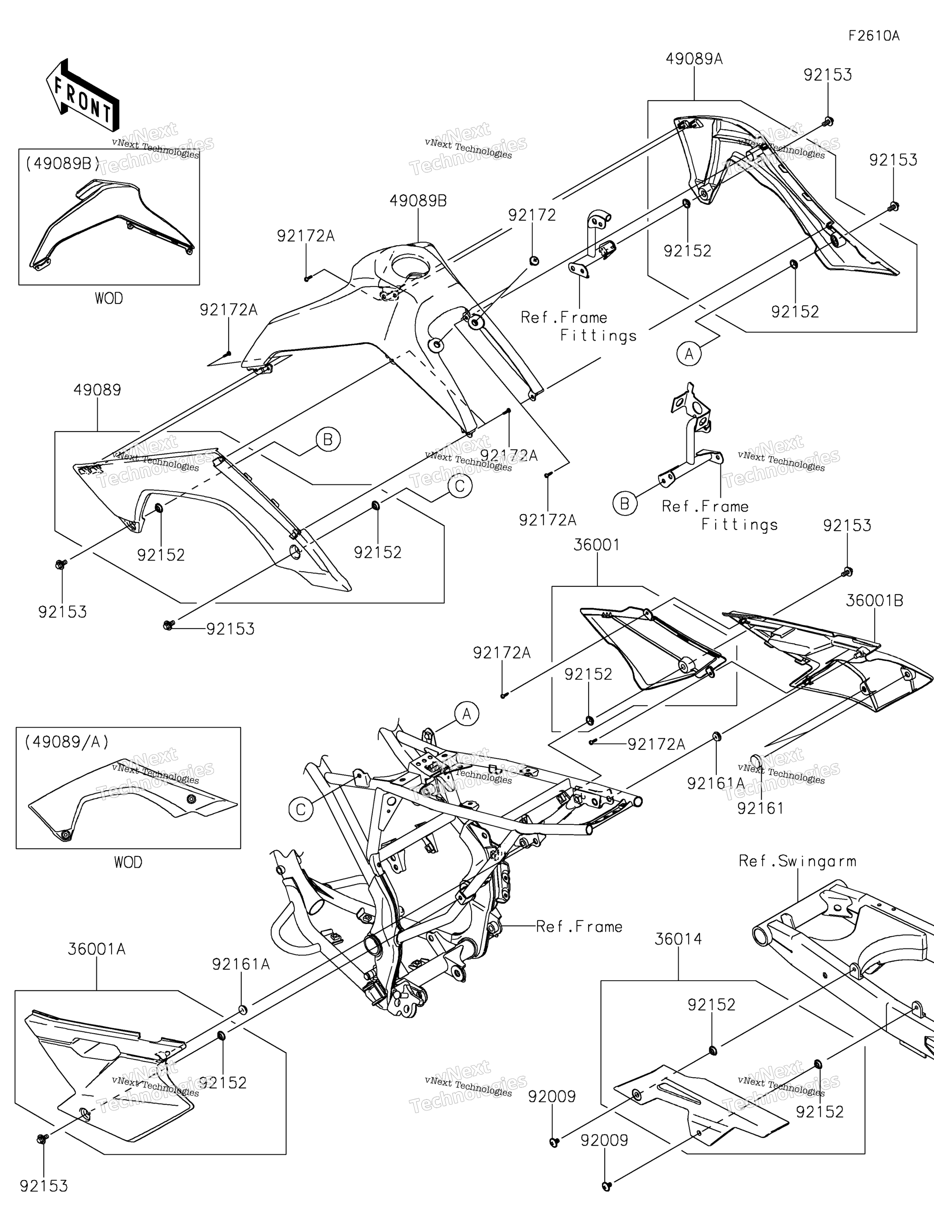 Side Covers / цепь Cover(Bkf / Blf)