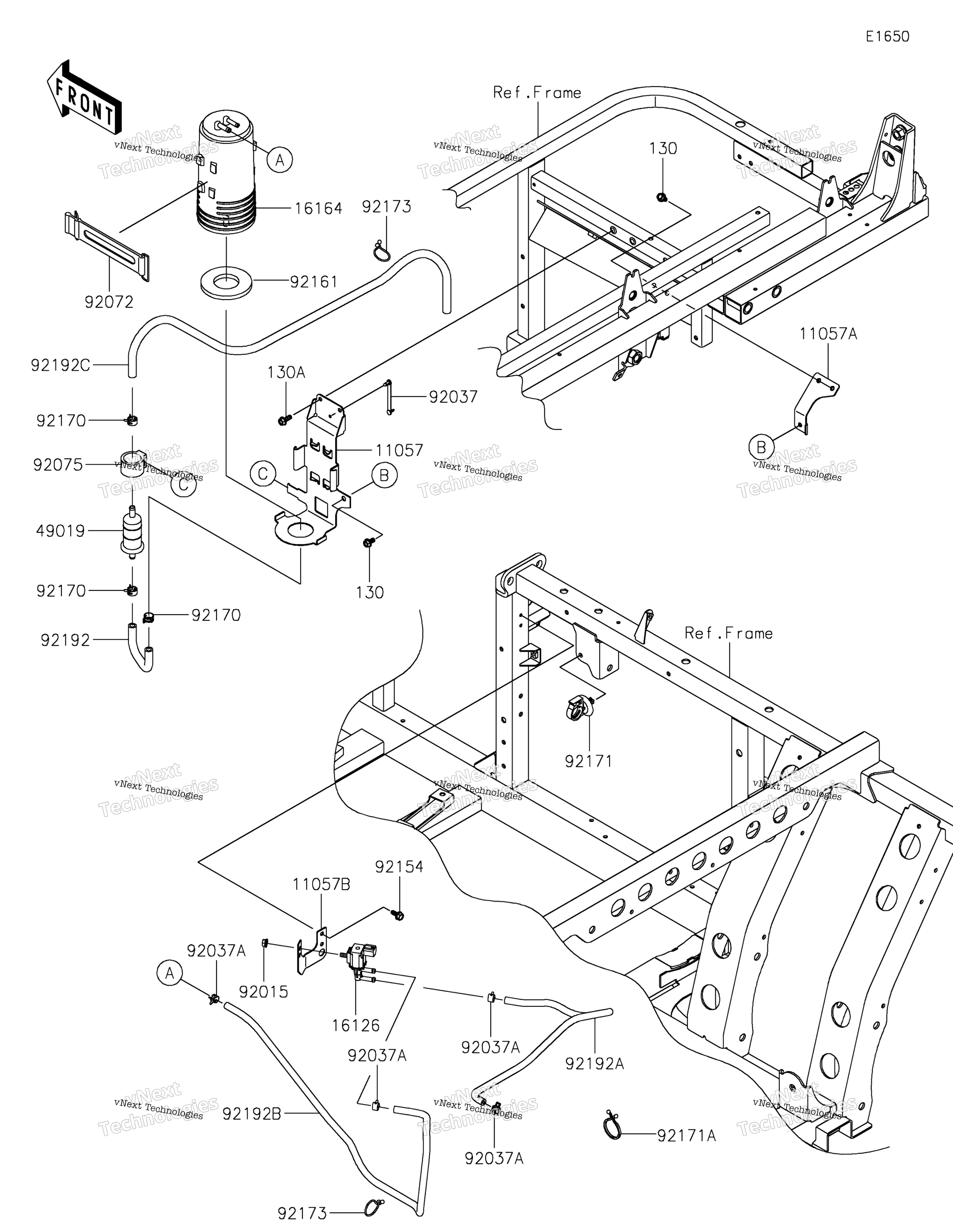 топливный Evaporative System(Kjf / Kkf)(Ca)