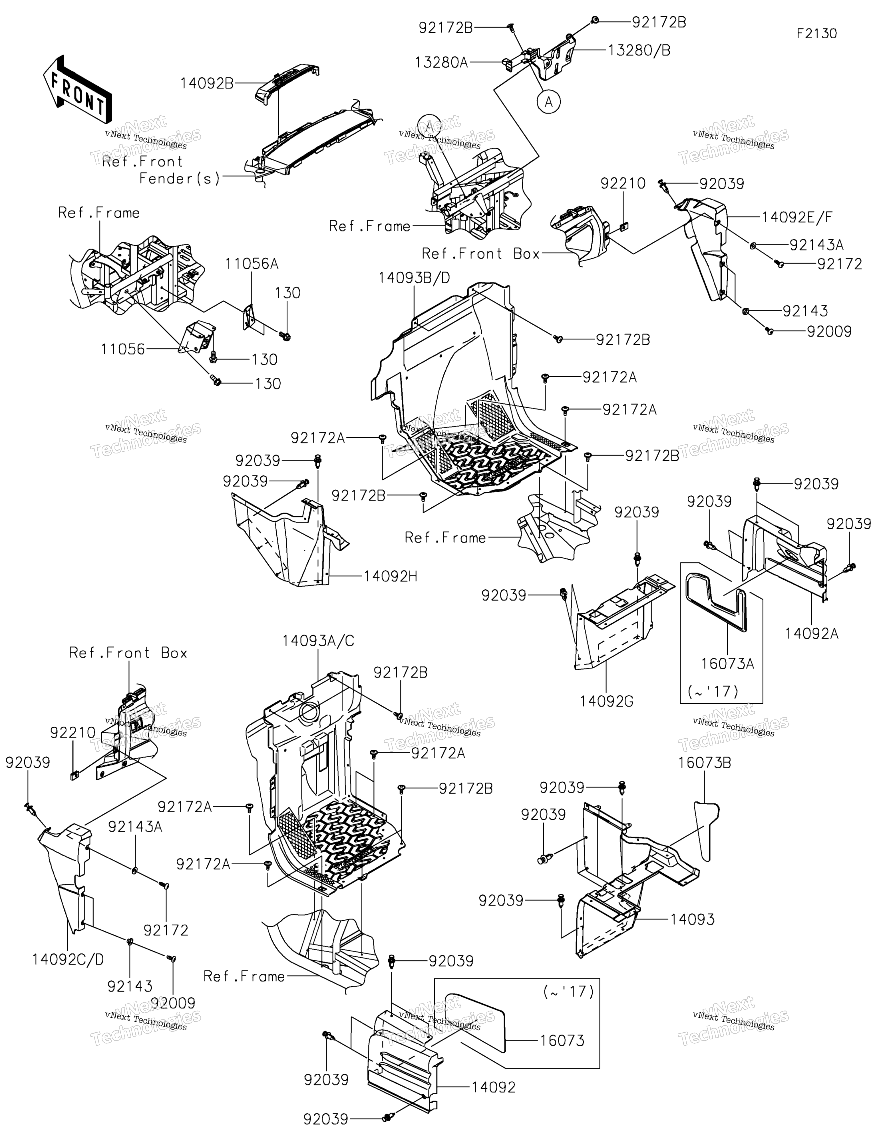 Рама Fittings(Front)