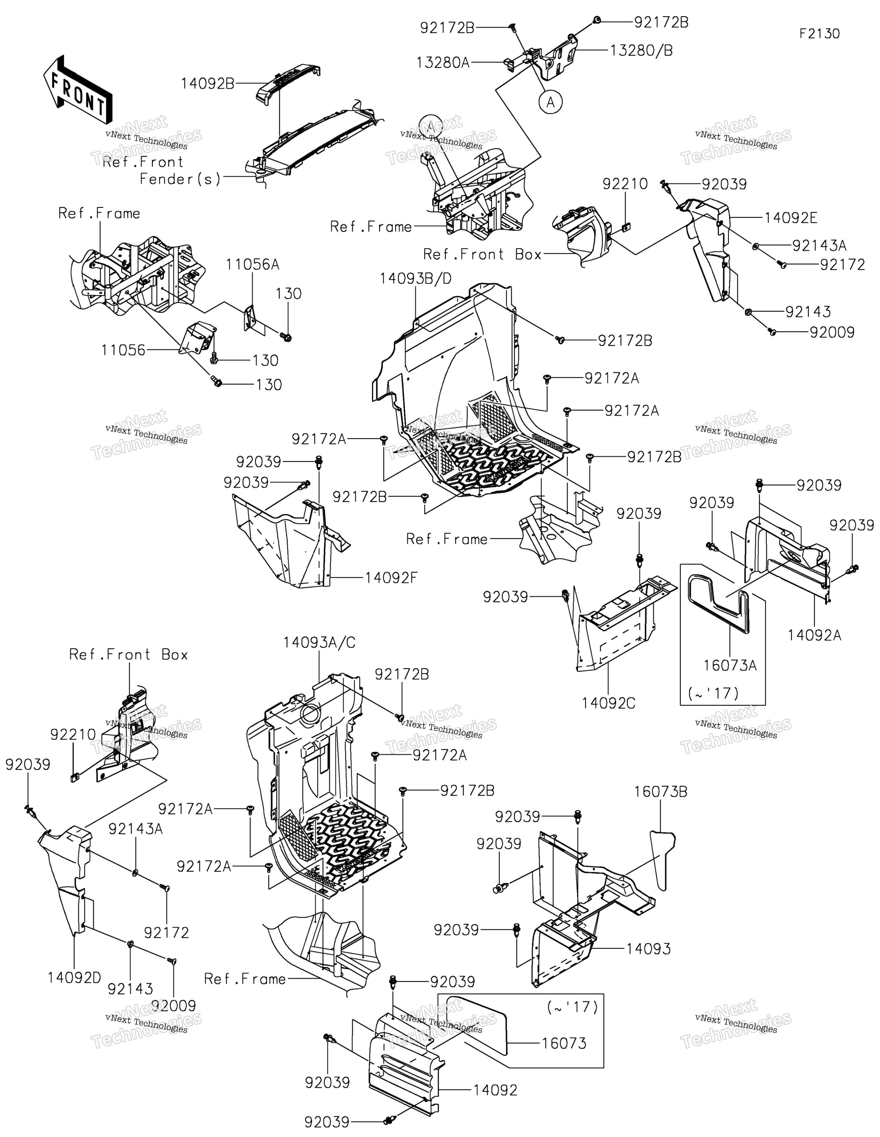 Рама Fittings(Front)
