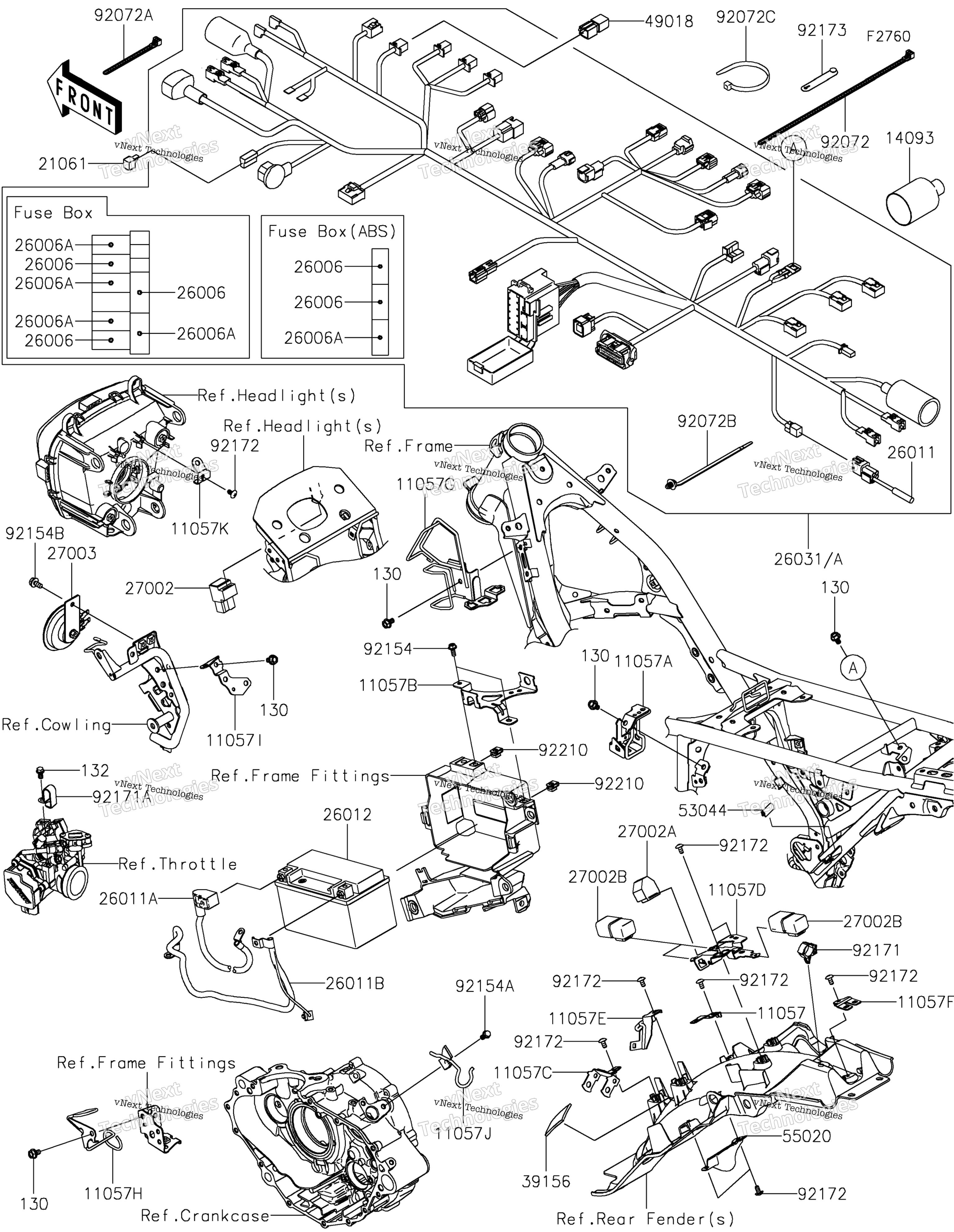 Шасси Electrical Equipment