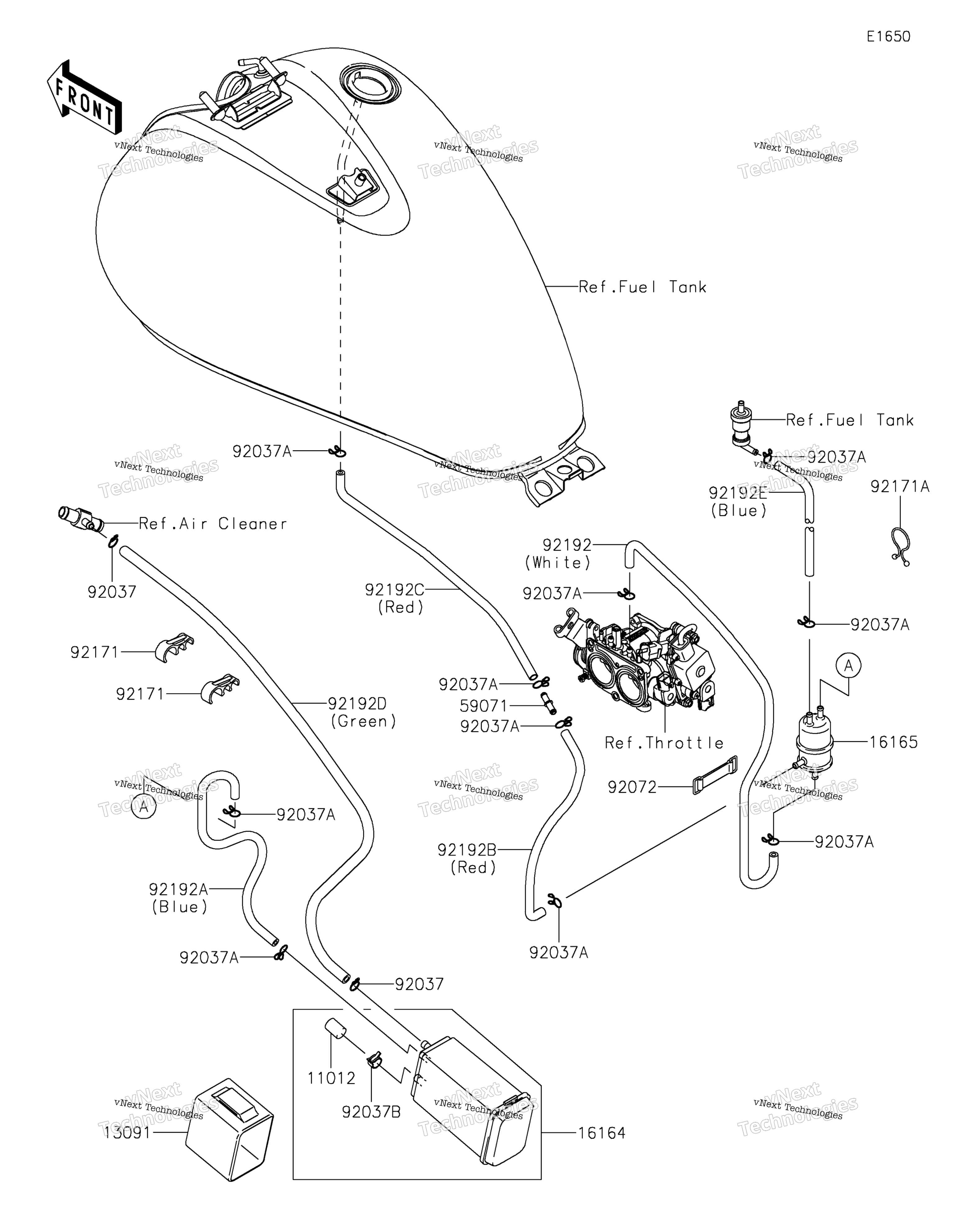 топливный Evaporative System(Ca) 2