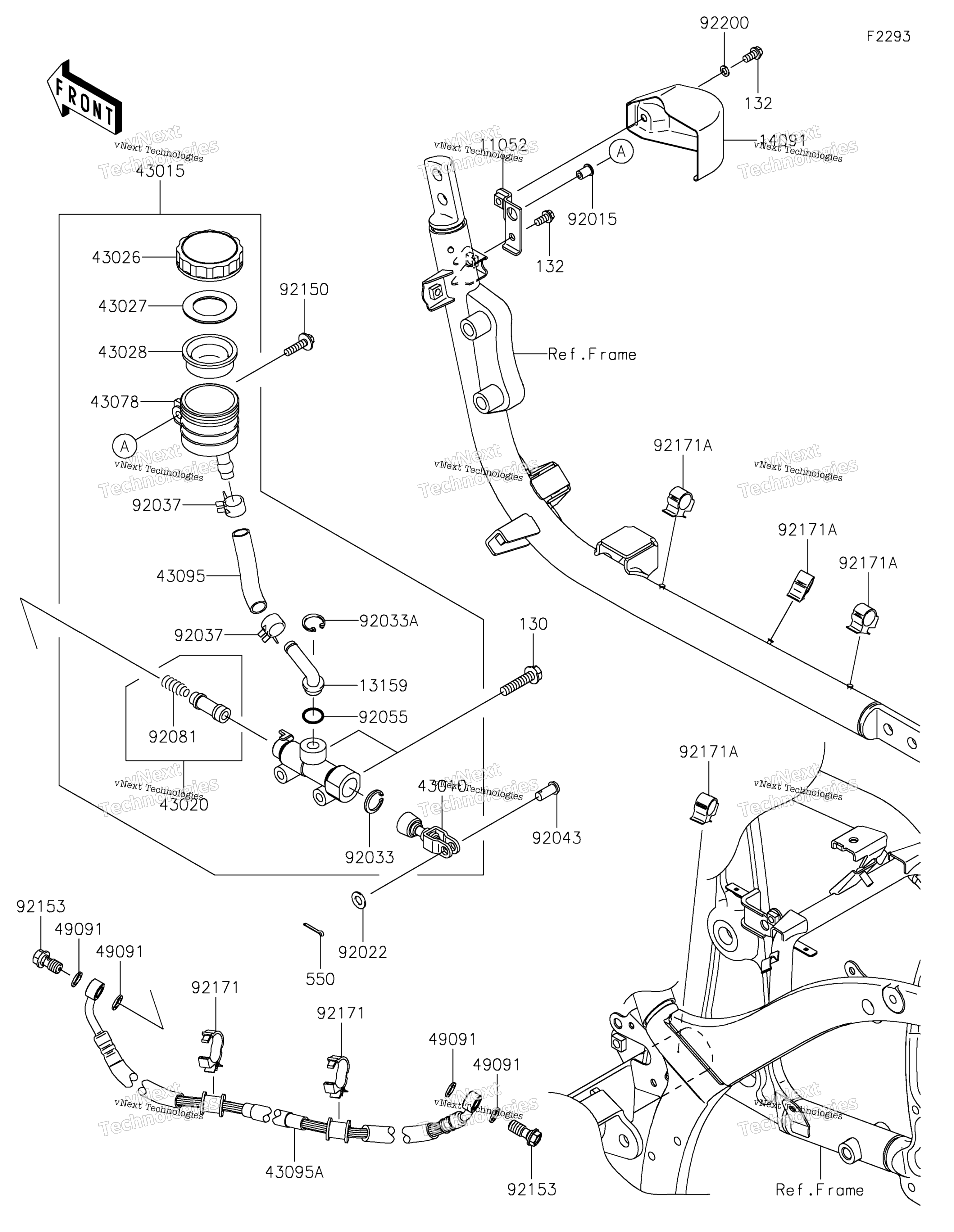 Задняя часть Master Cylinder 2