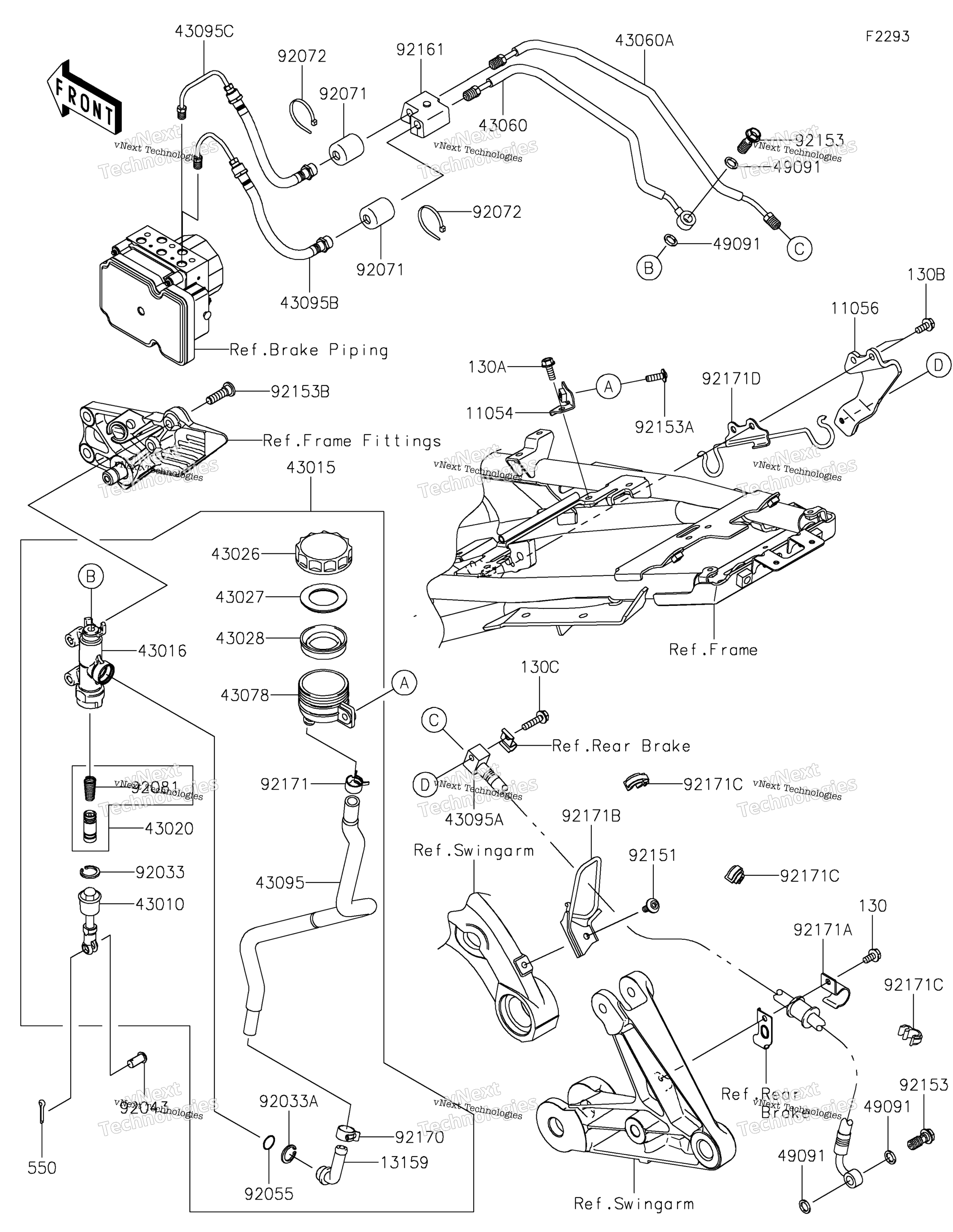 Задняя часть Master Cylinder 2