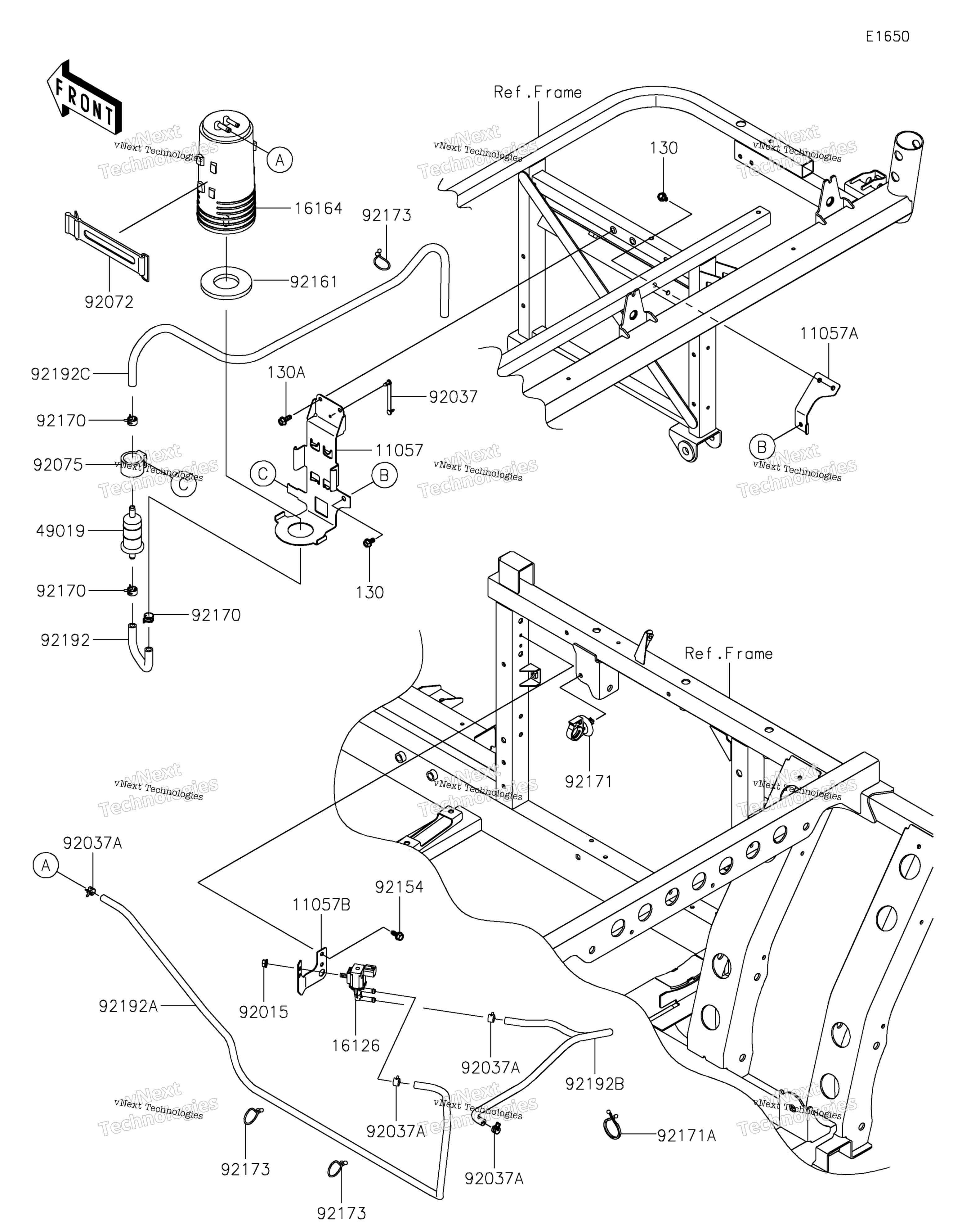 топливный Evaporative System(Bjf / Bkf)(Ca) 2