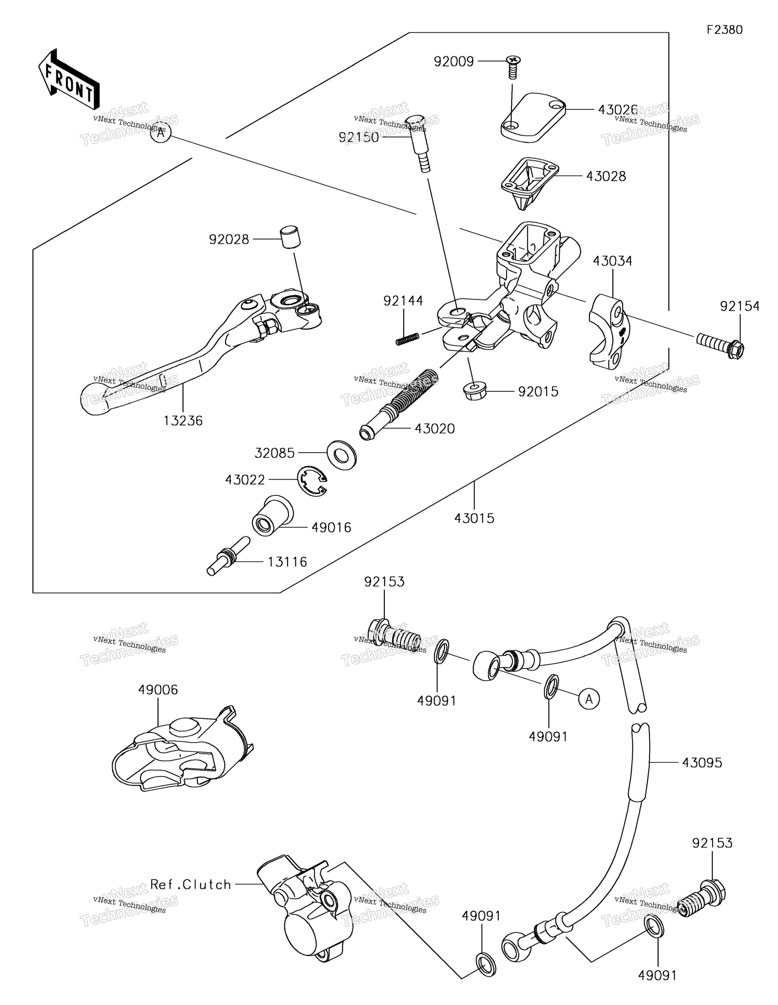 Сцепление MASTER CYLINDER