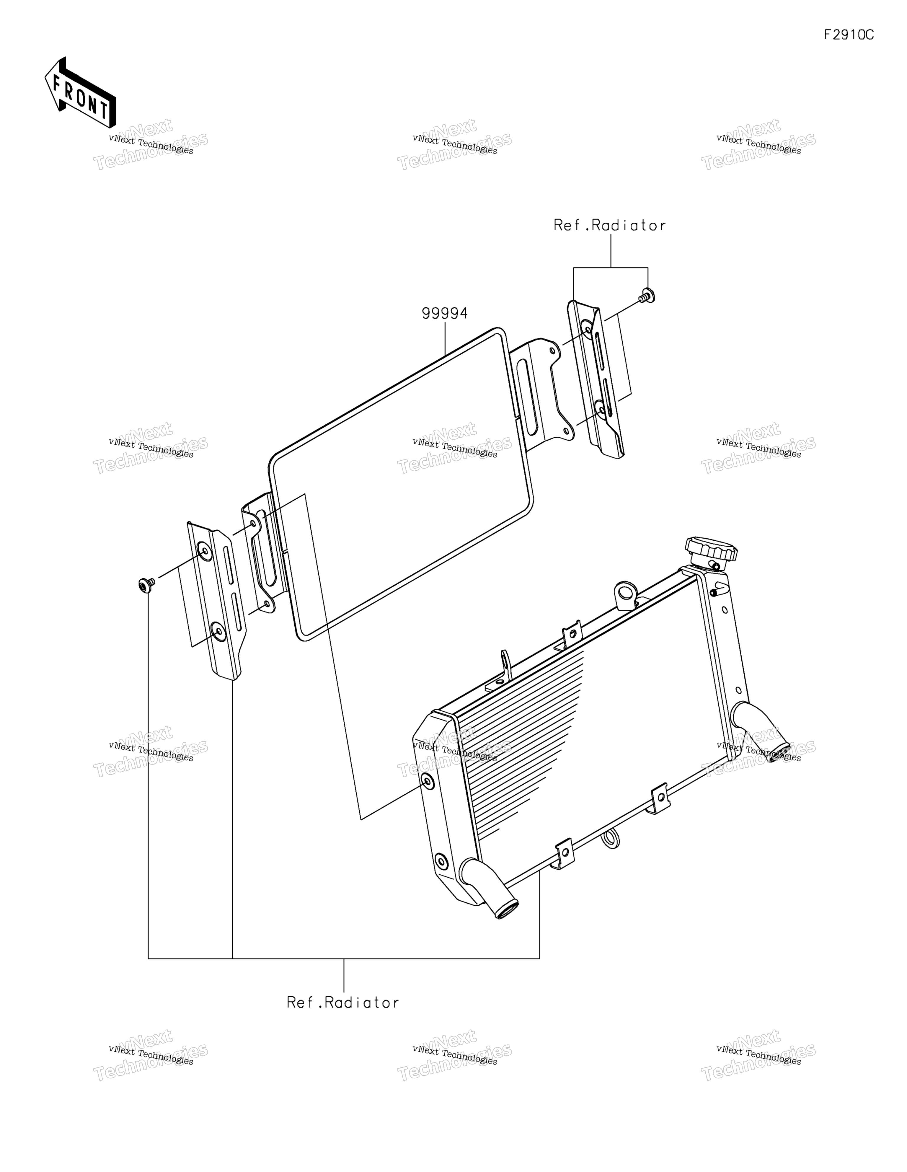 Accessory(Radiator защита 2