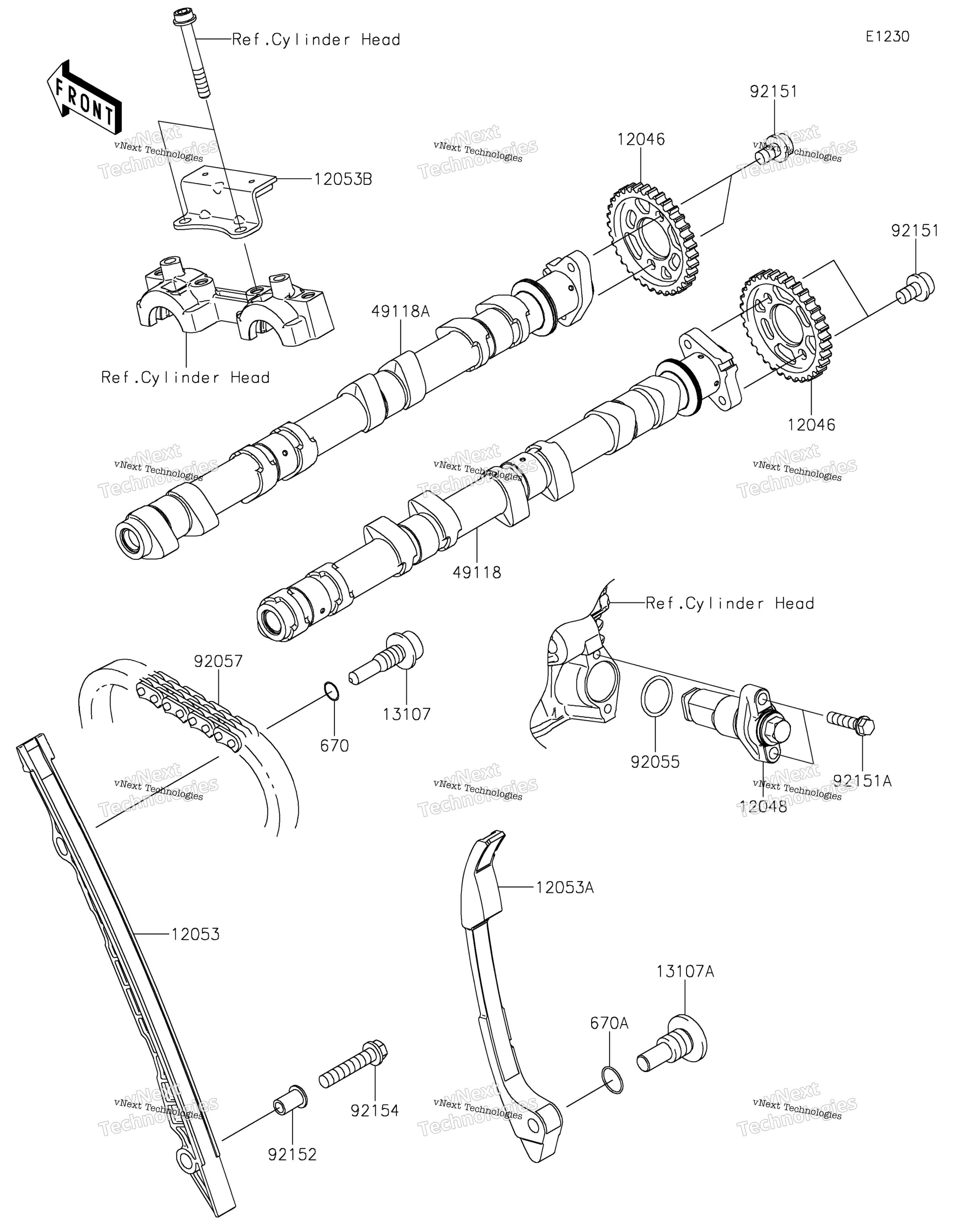 Camshaft(S) / Tensioner 2