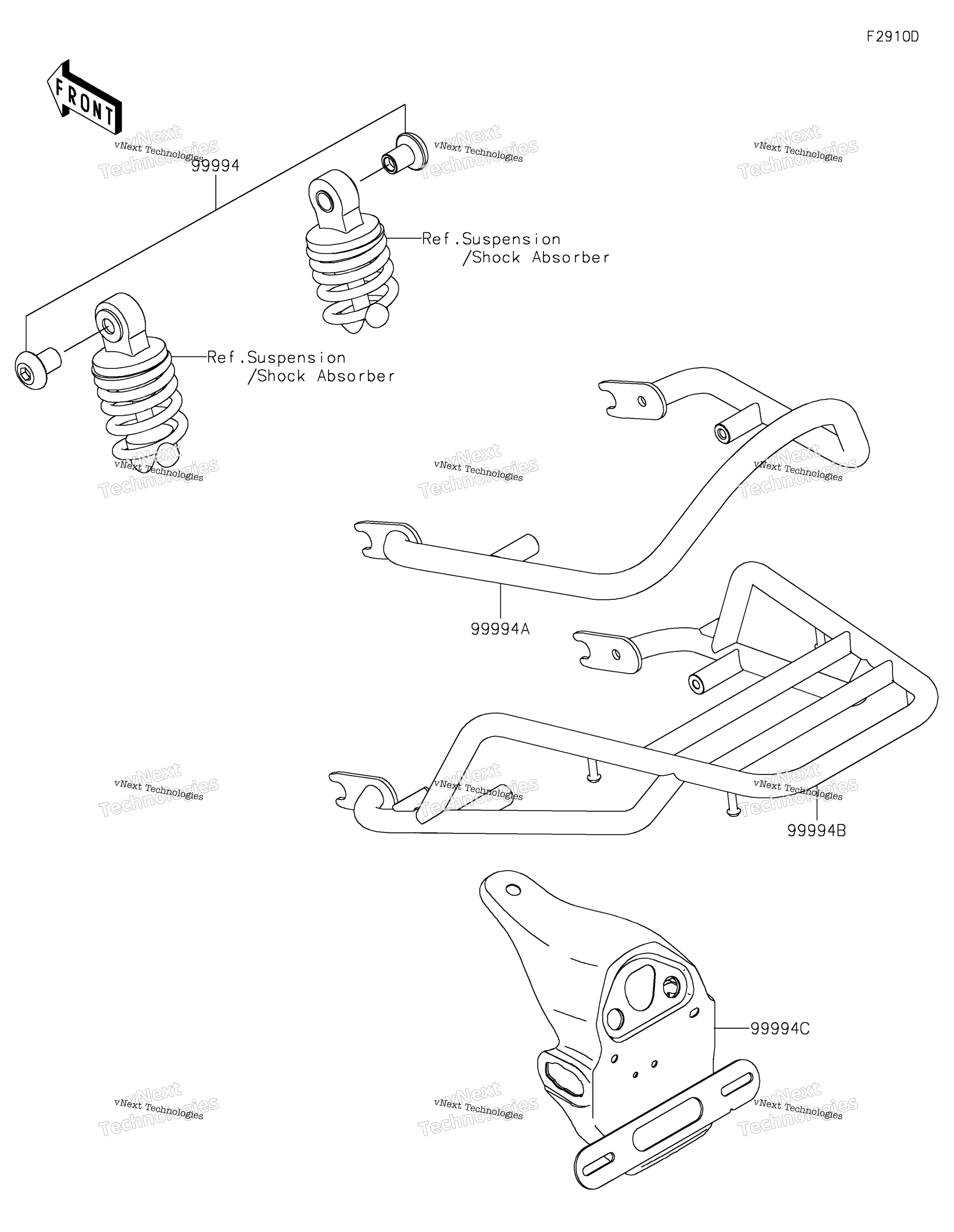 Аксессуары (Rr Carrier And Grab Rail Etc)