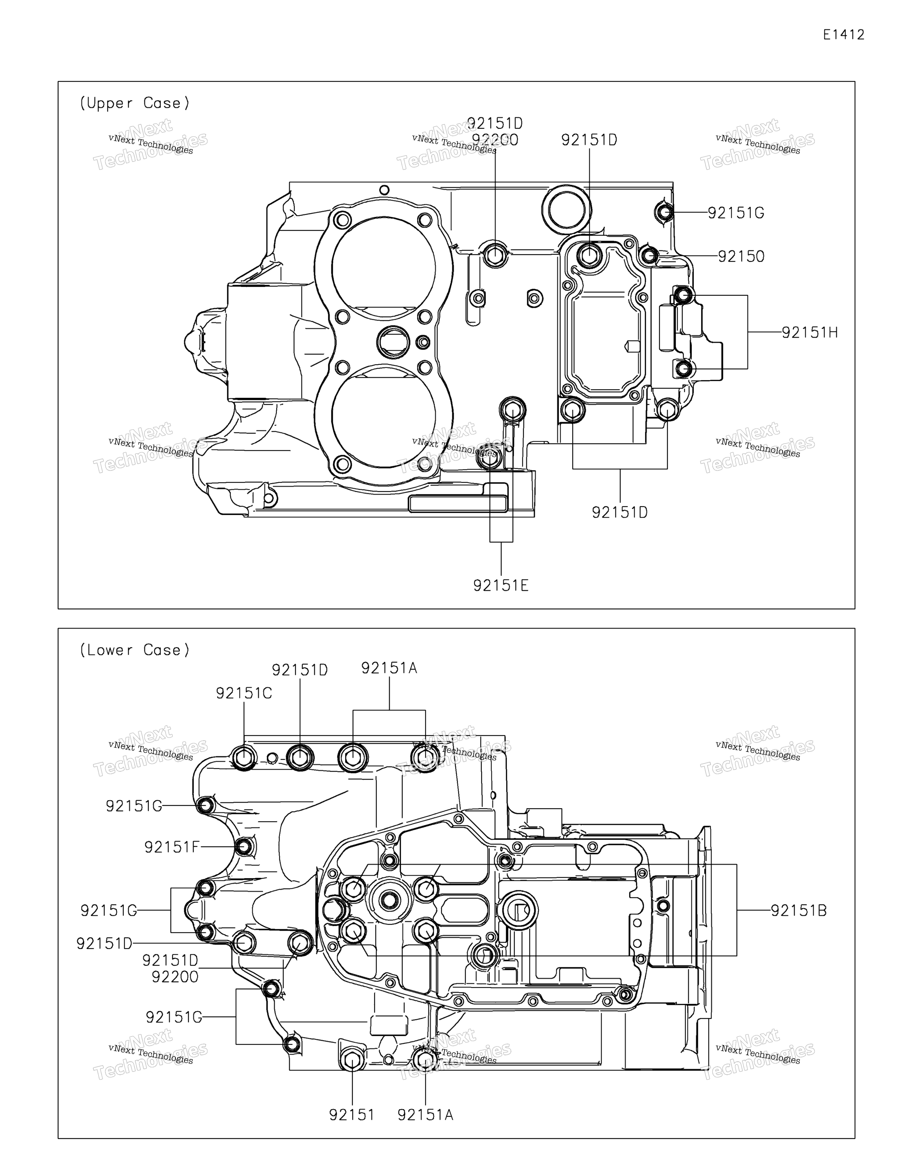 Картер Bolt Pattern