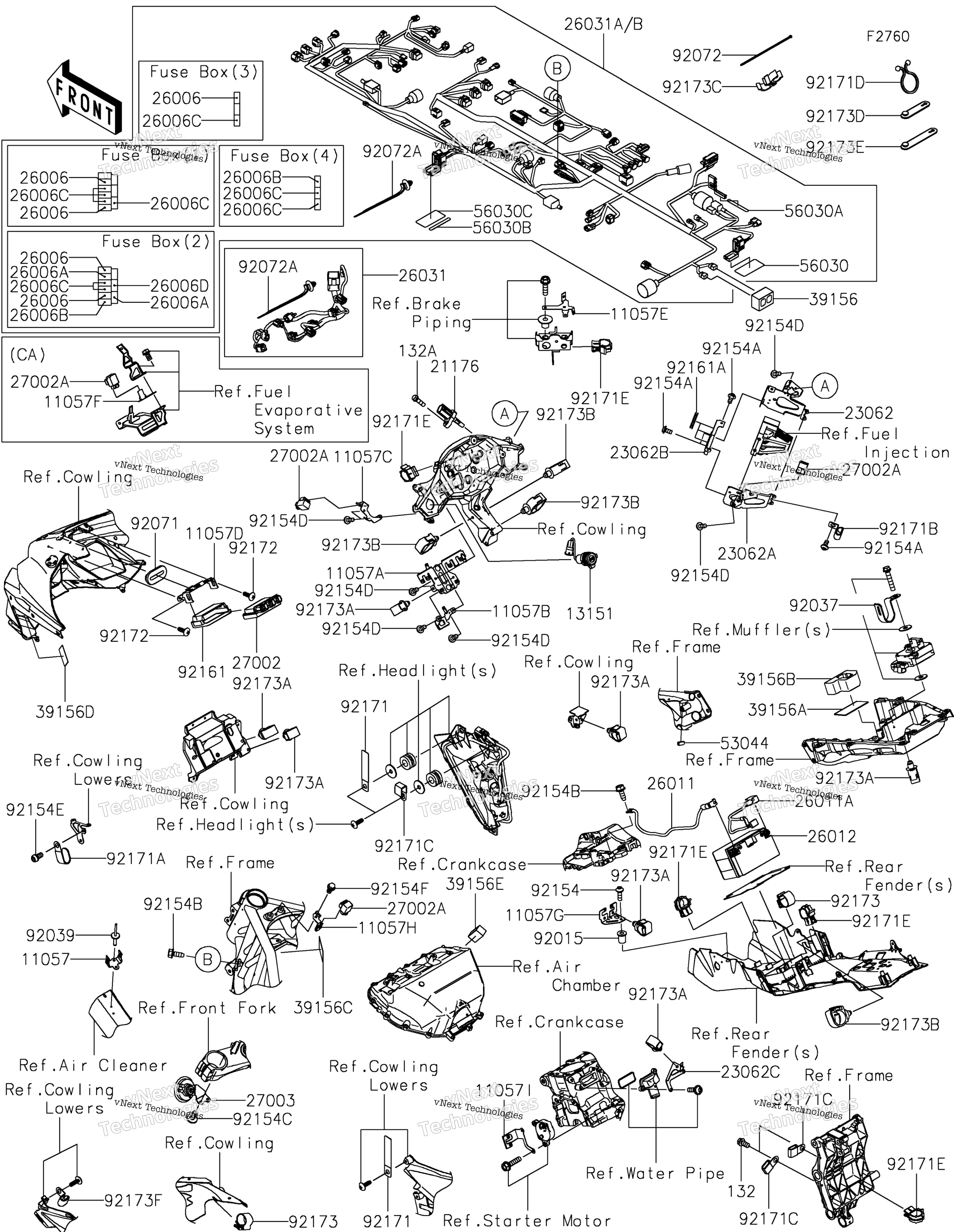 Шасси Electrical Equipment