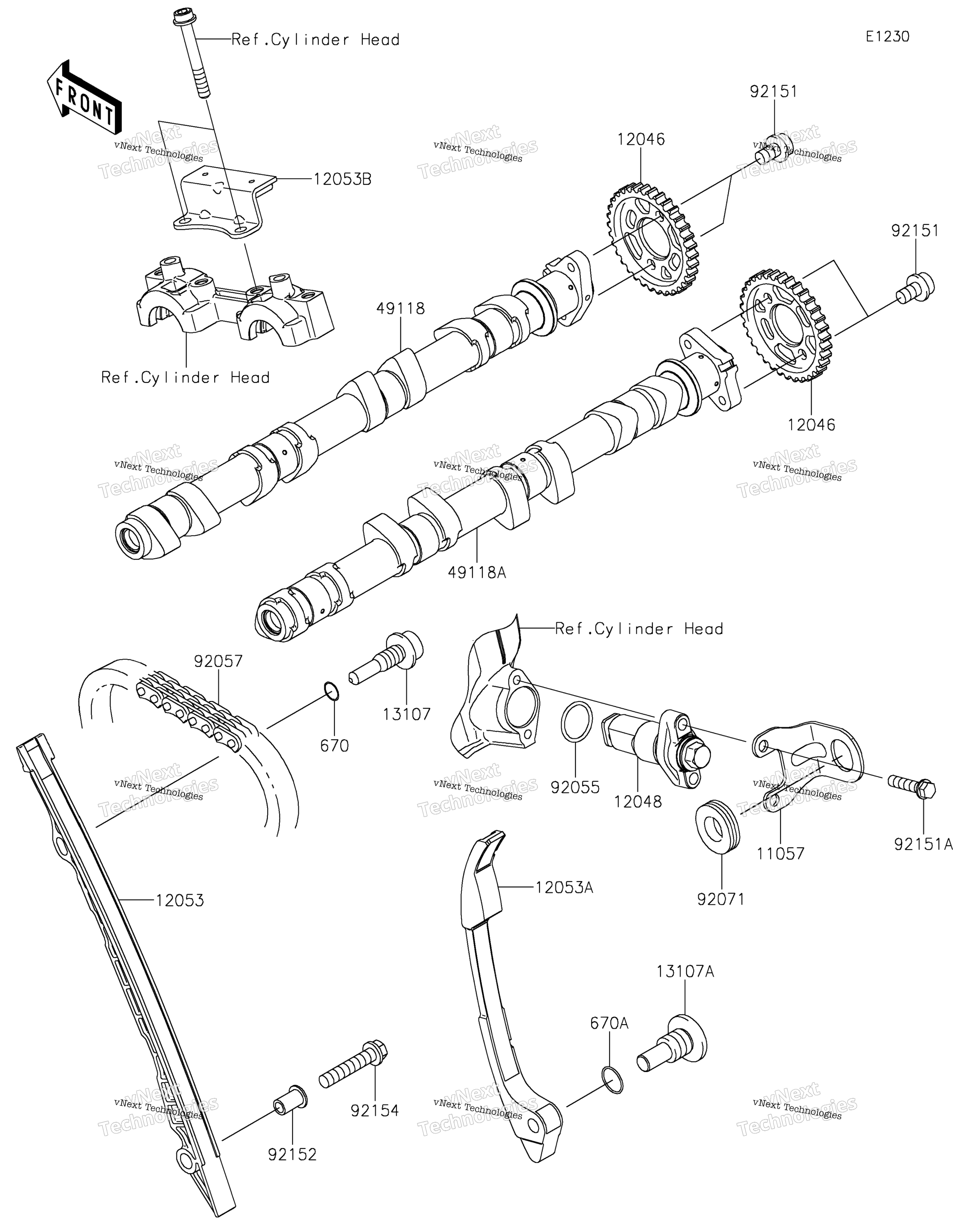 Camshaft(S) / Tensioner 2