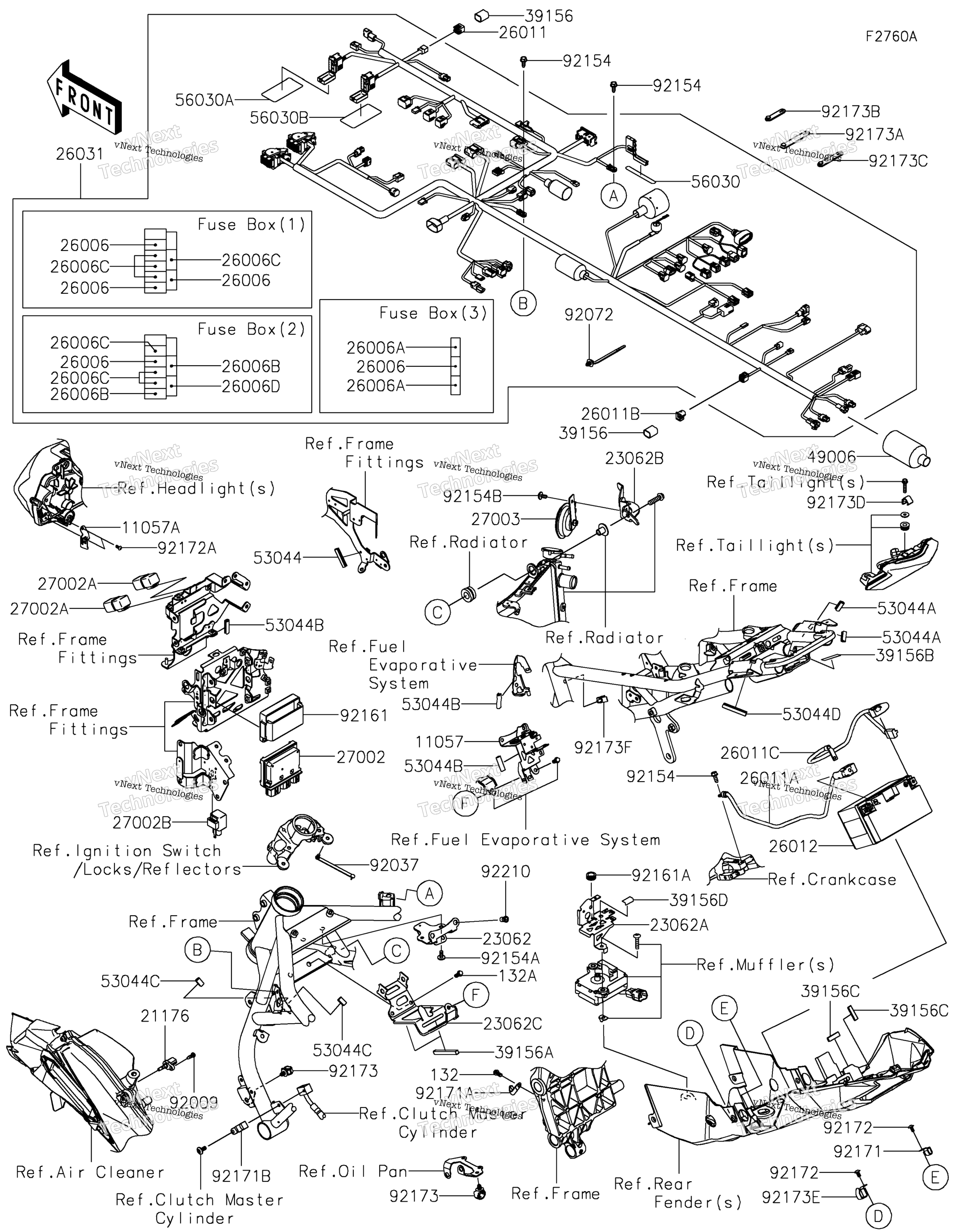 Шасси Electrical Equipment(Ca) 3