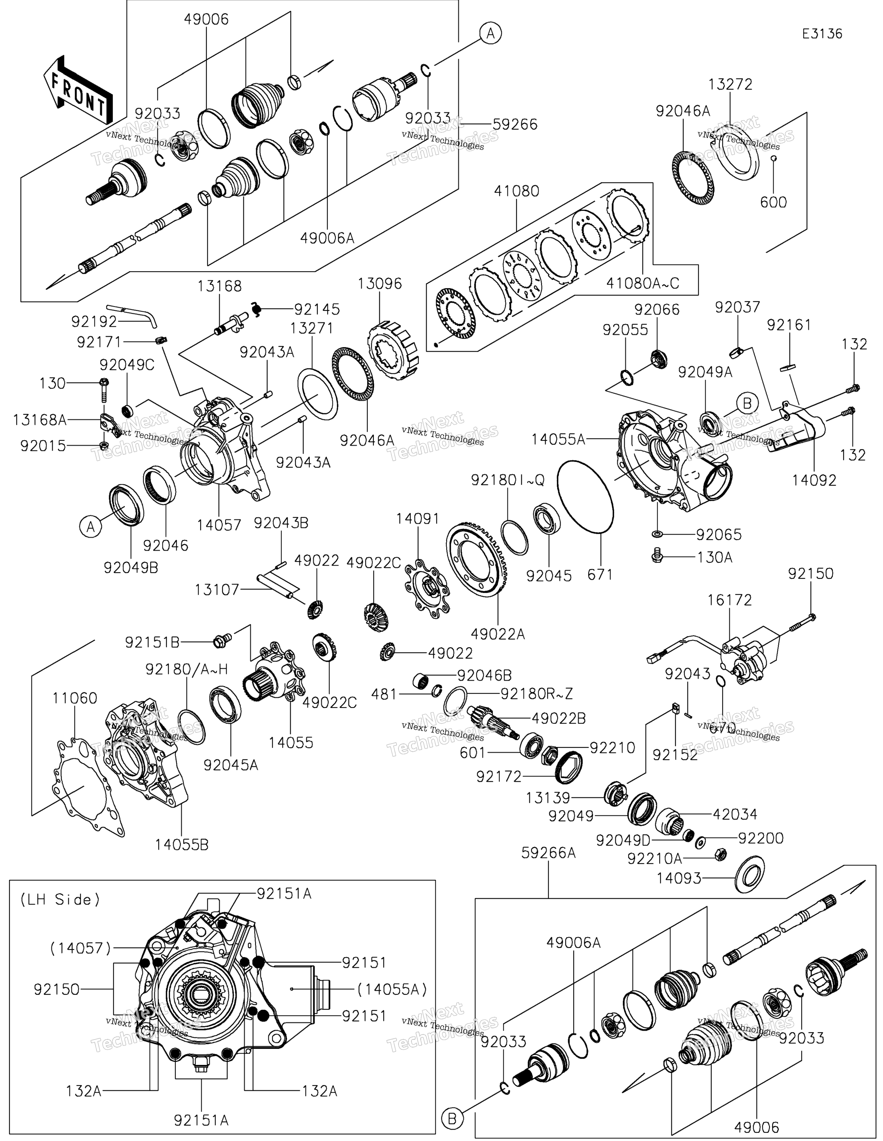 Привод Shaft-Front