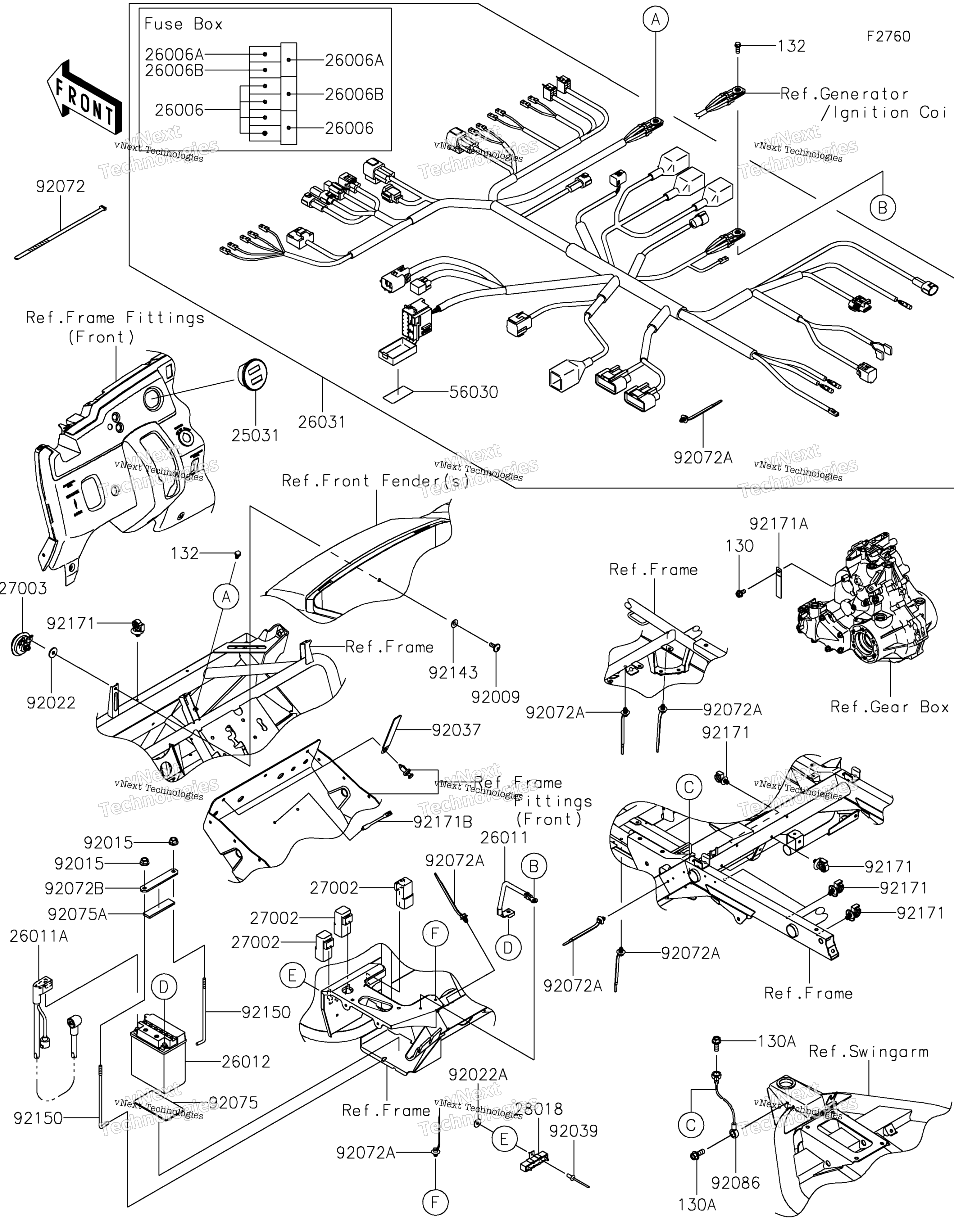 Шасси Electrical Equipment