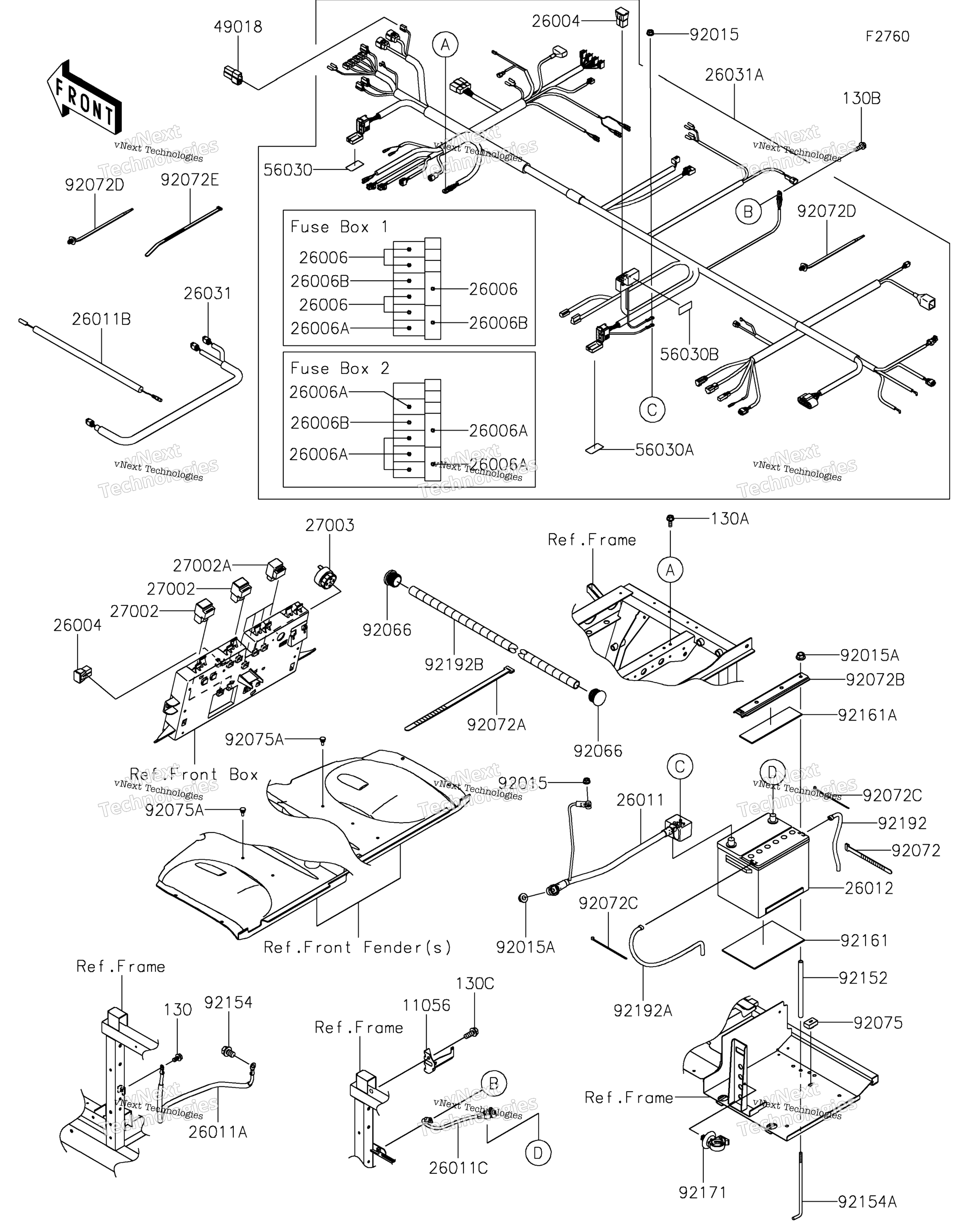 Шасси Electrical Equipment