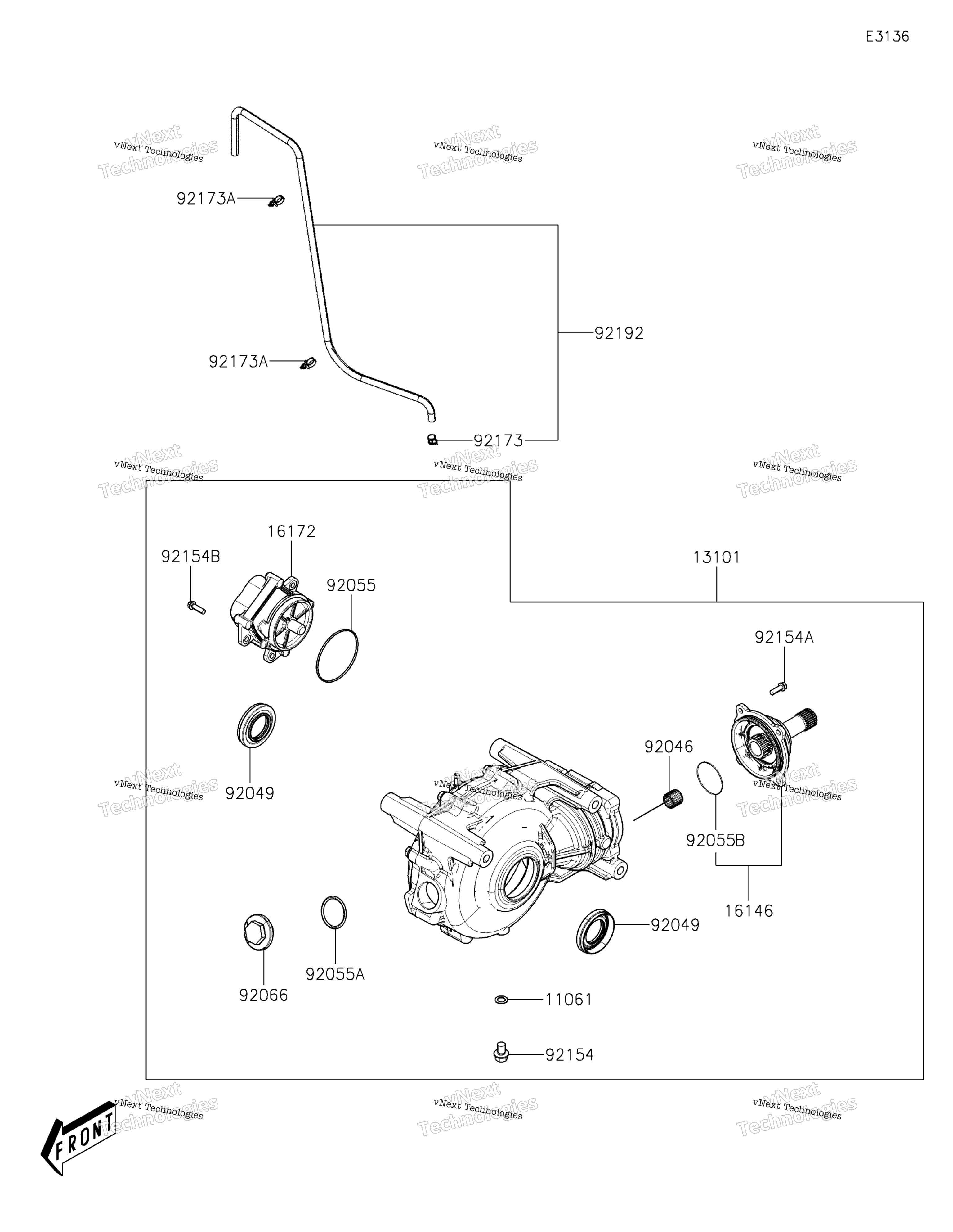 Привод Shaft-Front