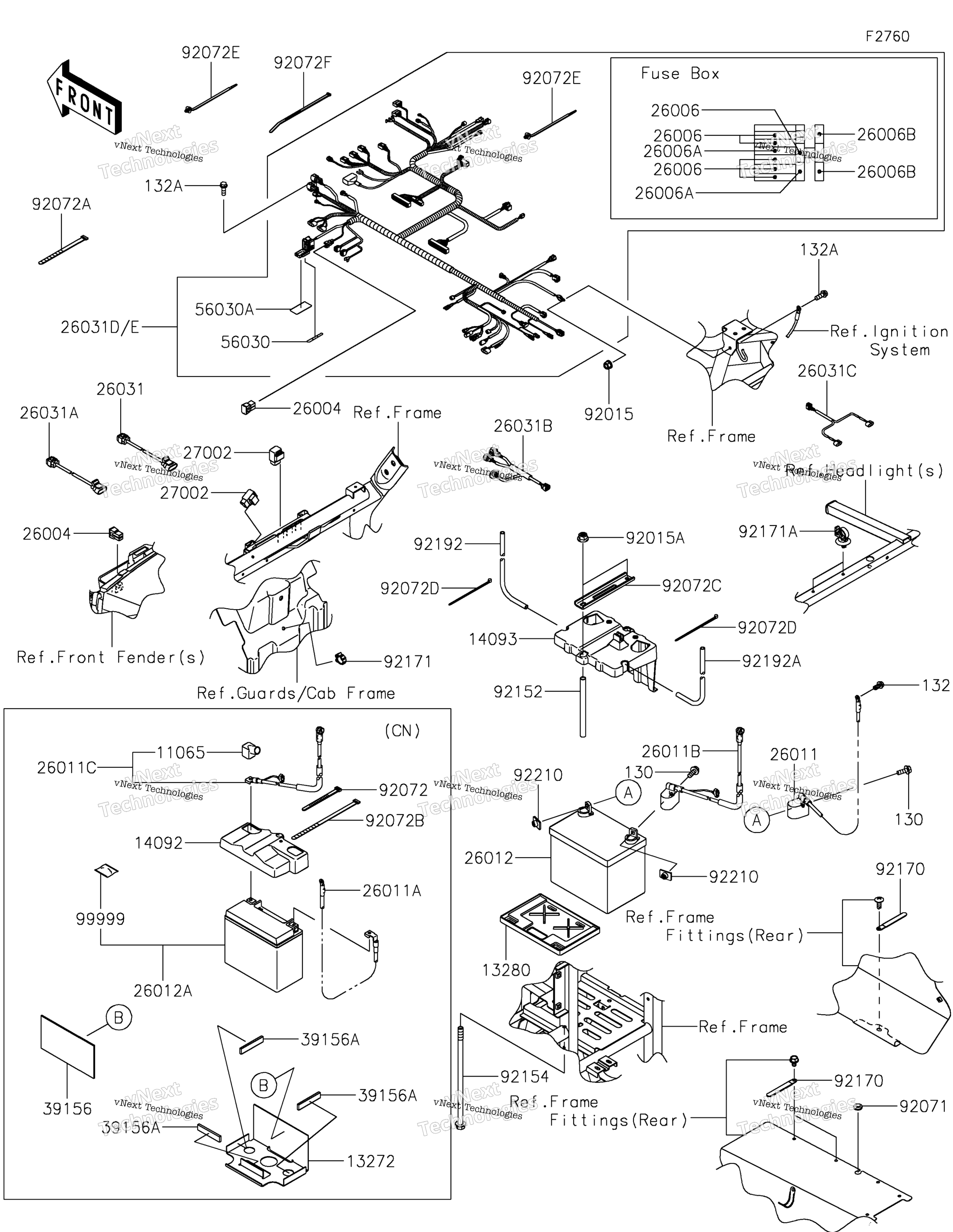 Шасси Electrical Equipment