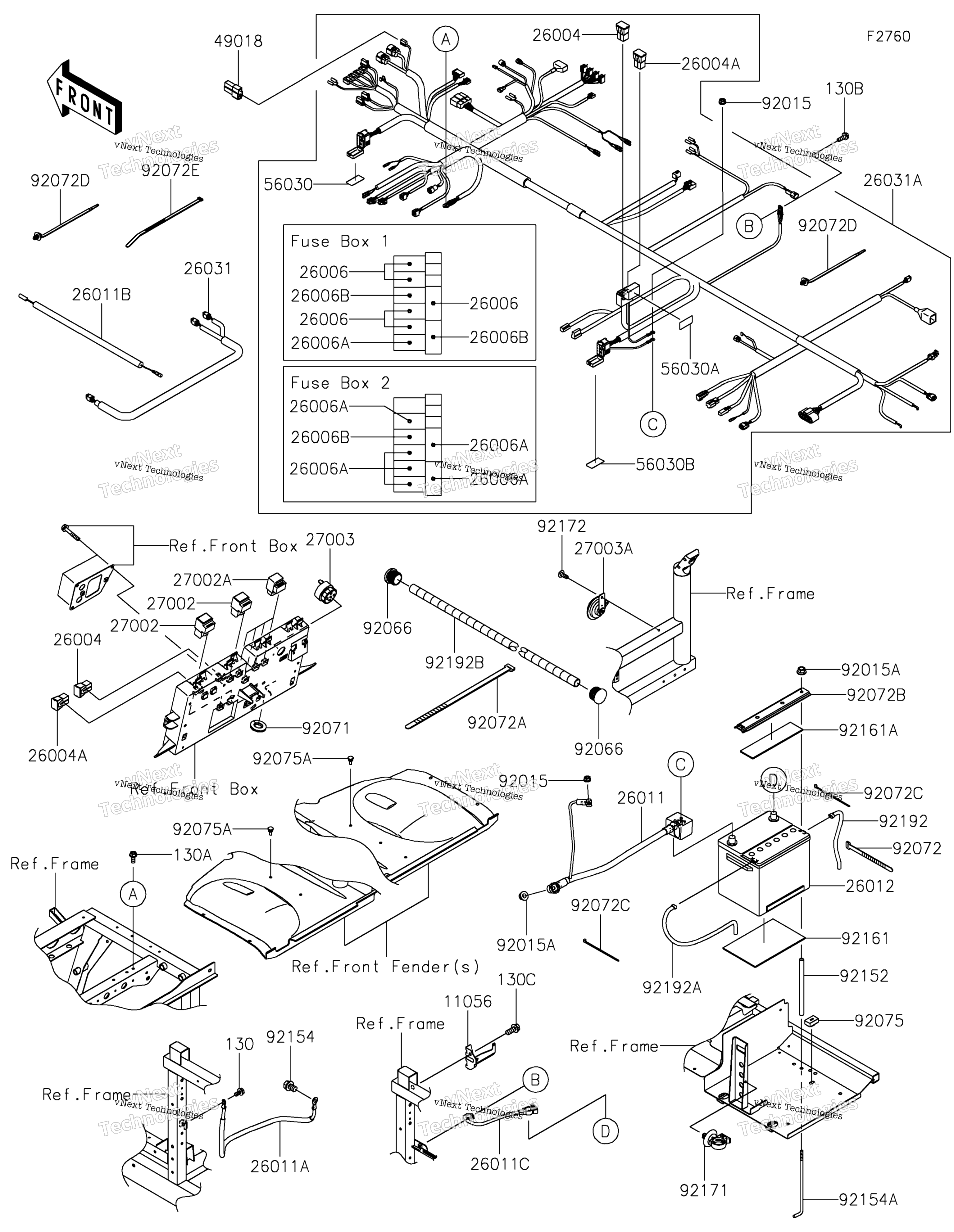 Шасси Electrical Equipment