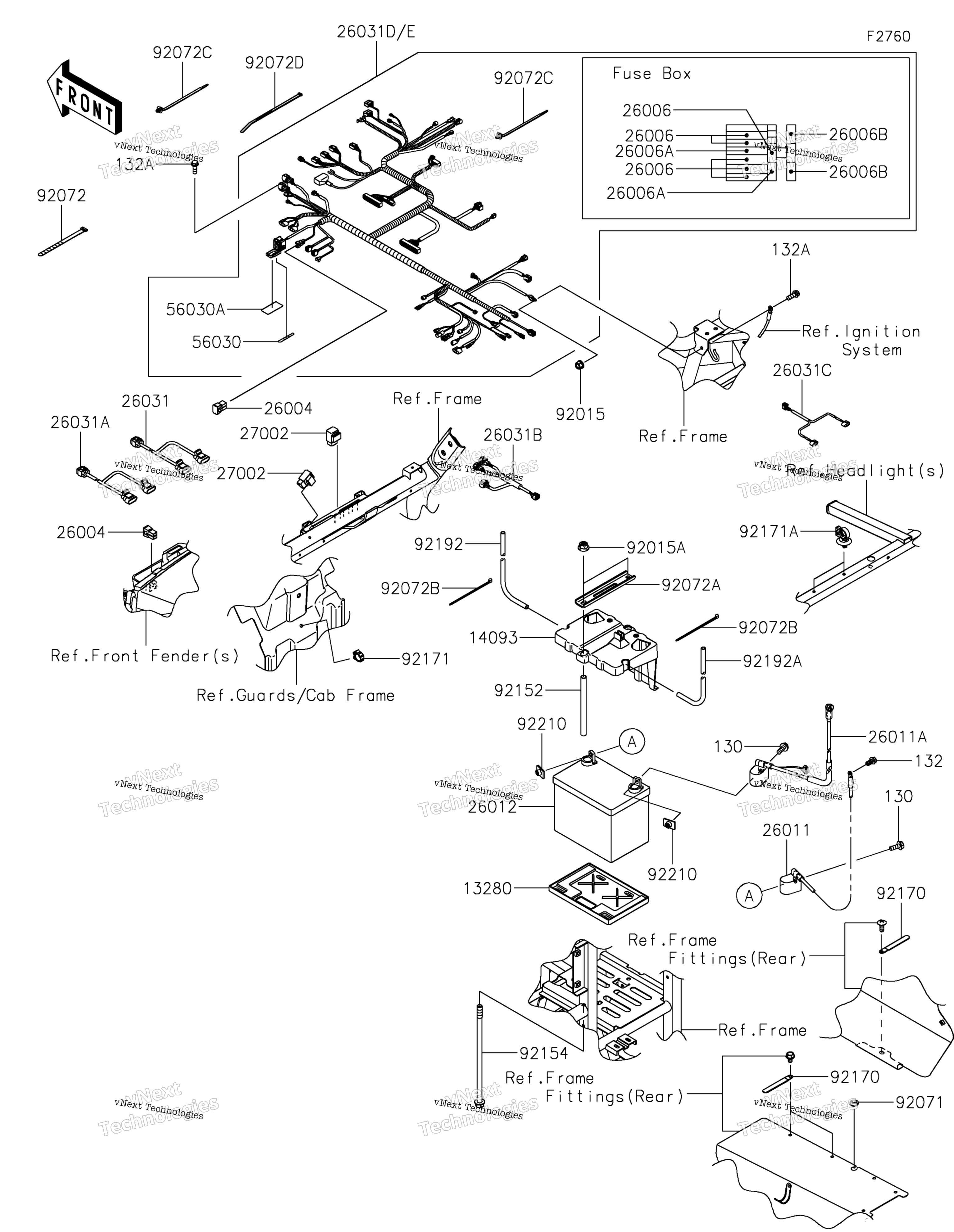 Шасси Electrical Equipment