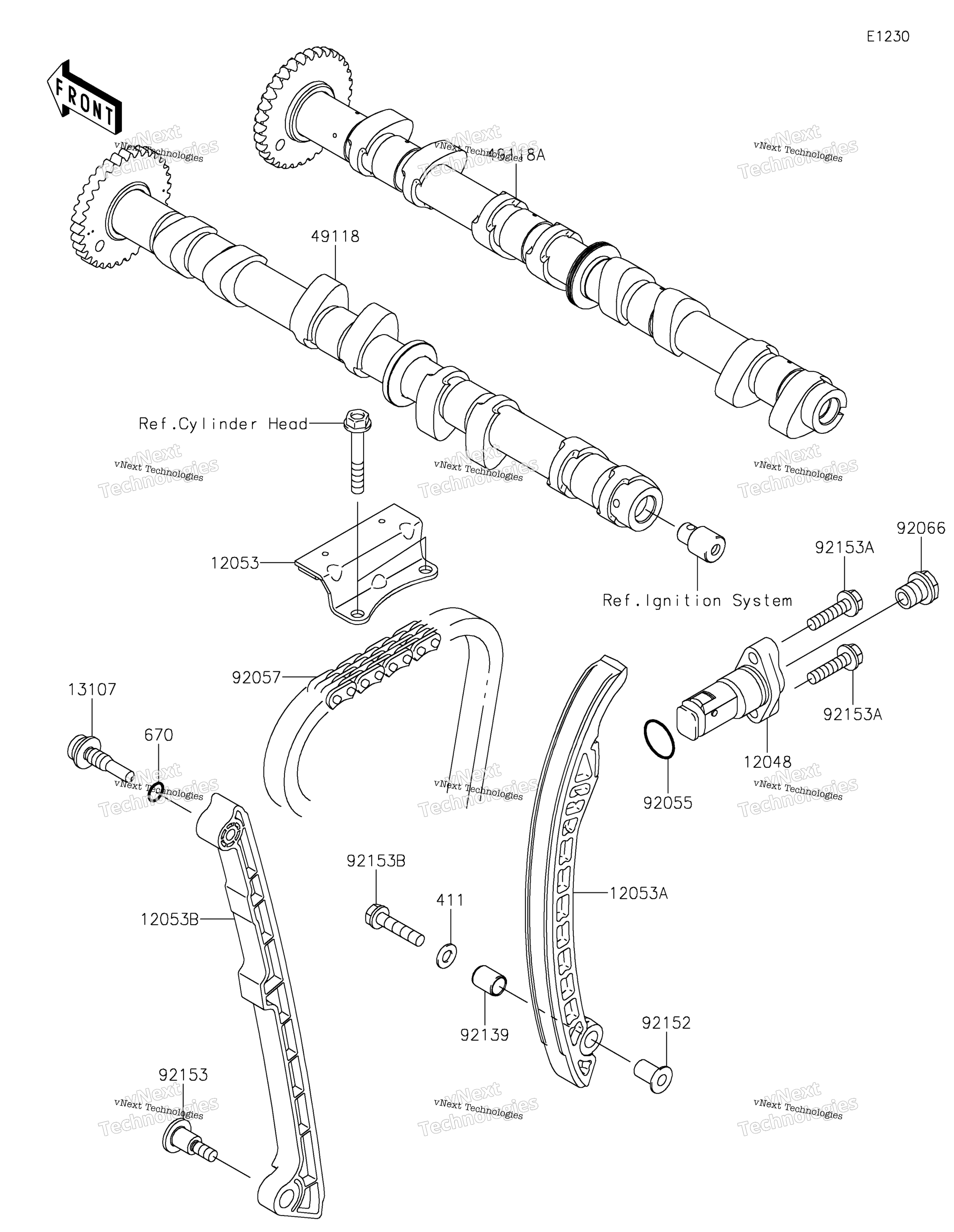 Camshaft(S)/Tensioner