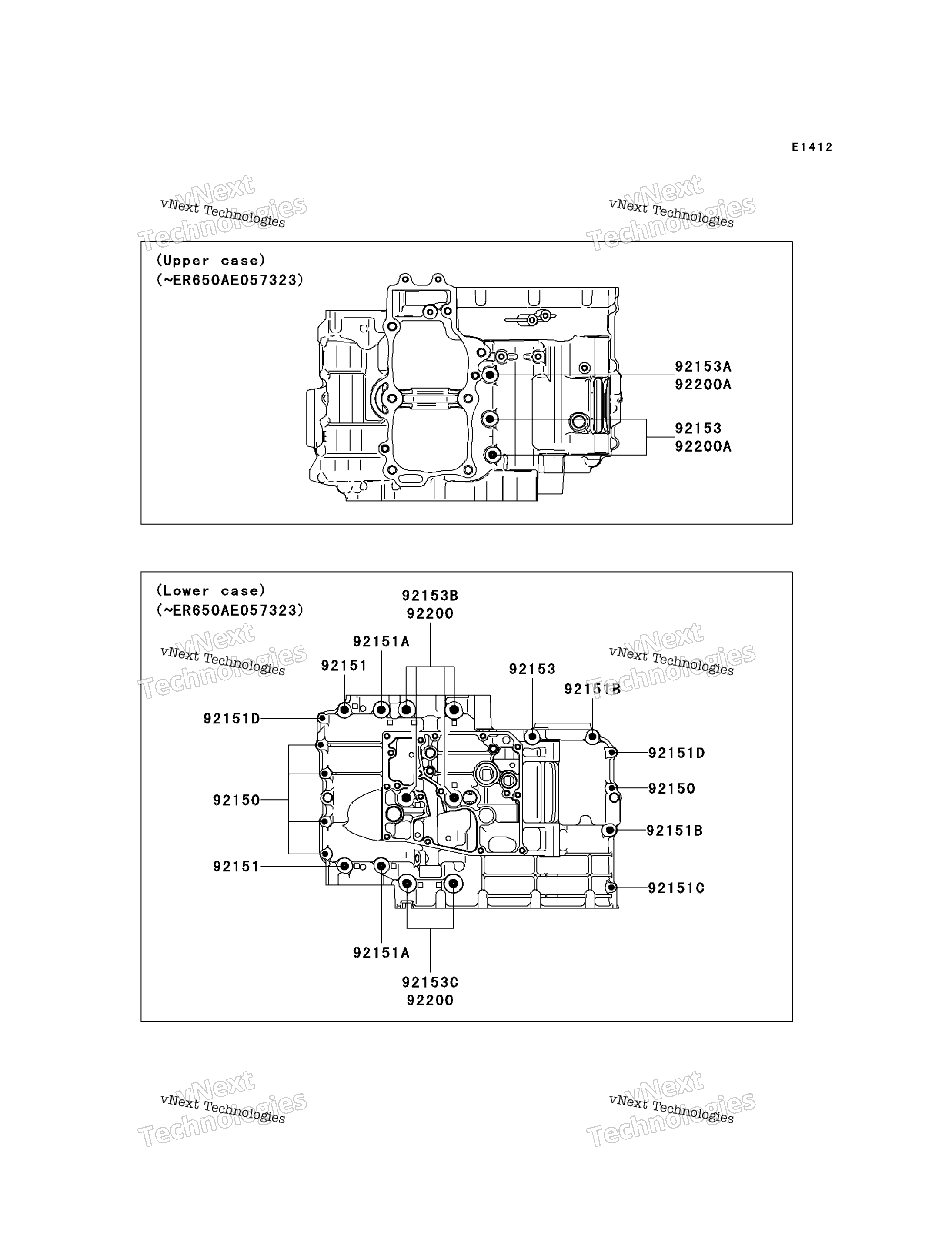 Картер Bolt Pattern