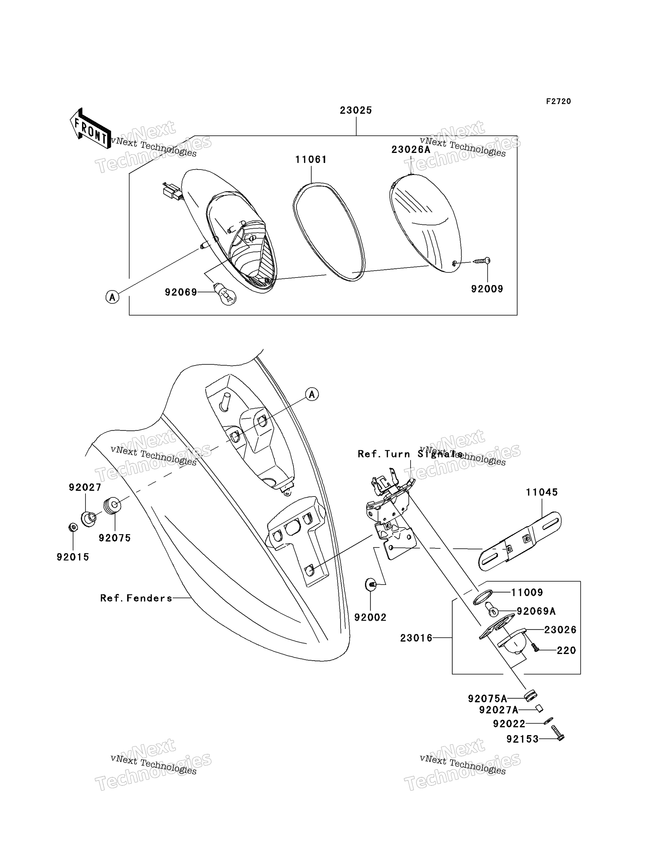 Taillight(S)( Jkavn2b1 7A016369)