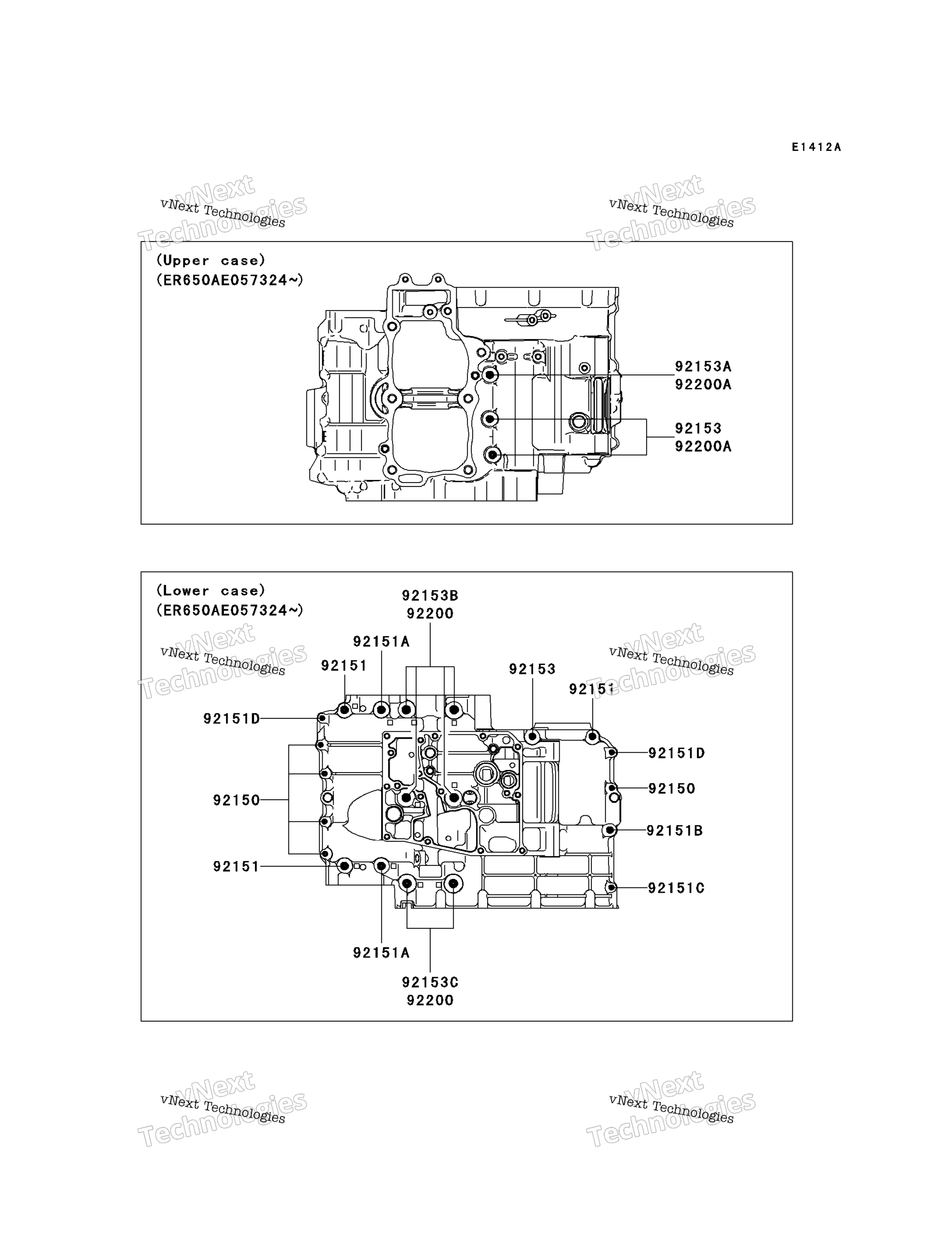 Картер Bolt Pattern