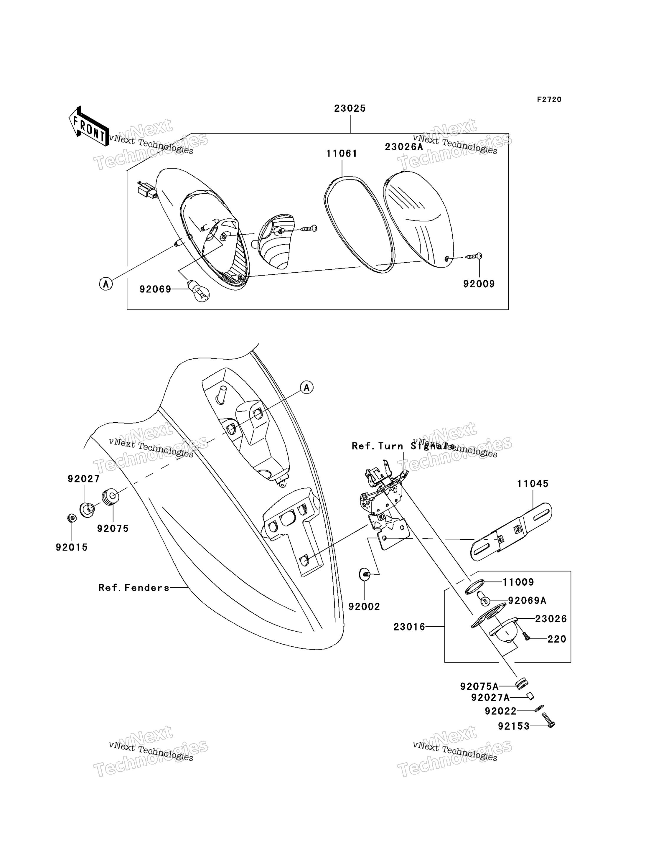 Taillight(S)( Jkavn2d1 7A011496)