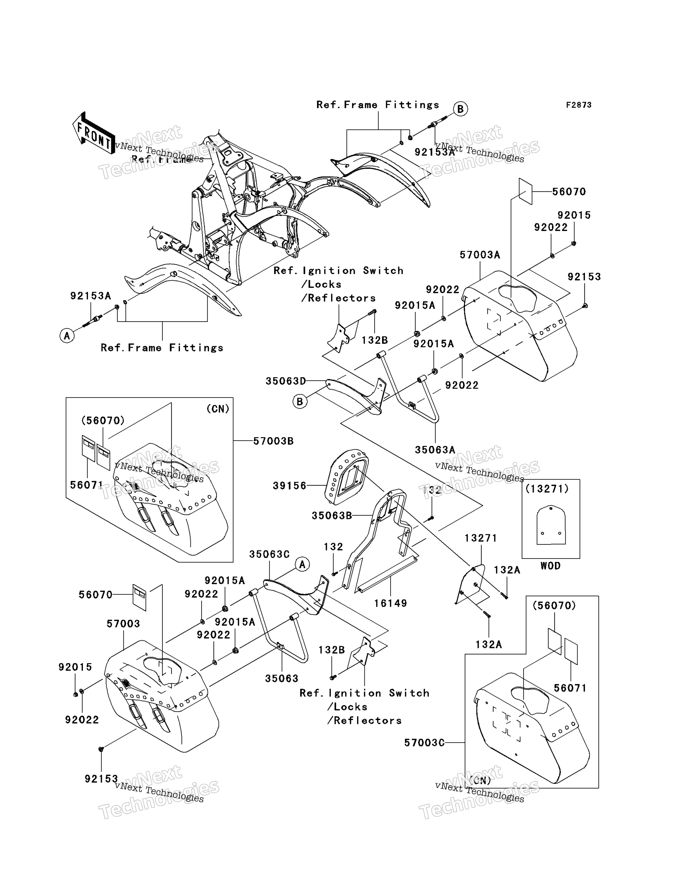 Saddlebags (D6f D9f)