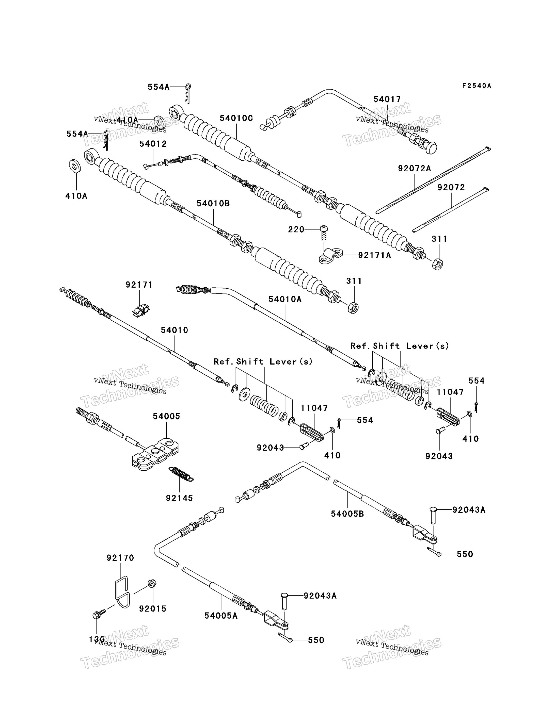 Cables (Jk1afce1 6B543664 )