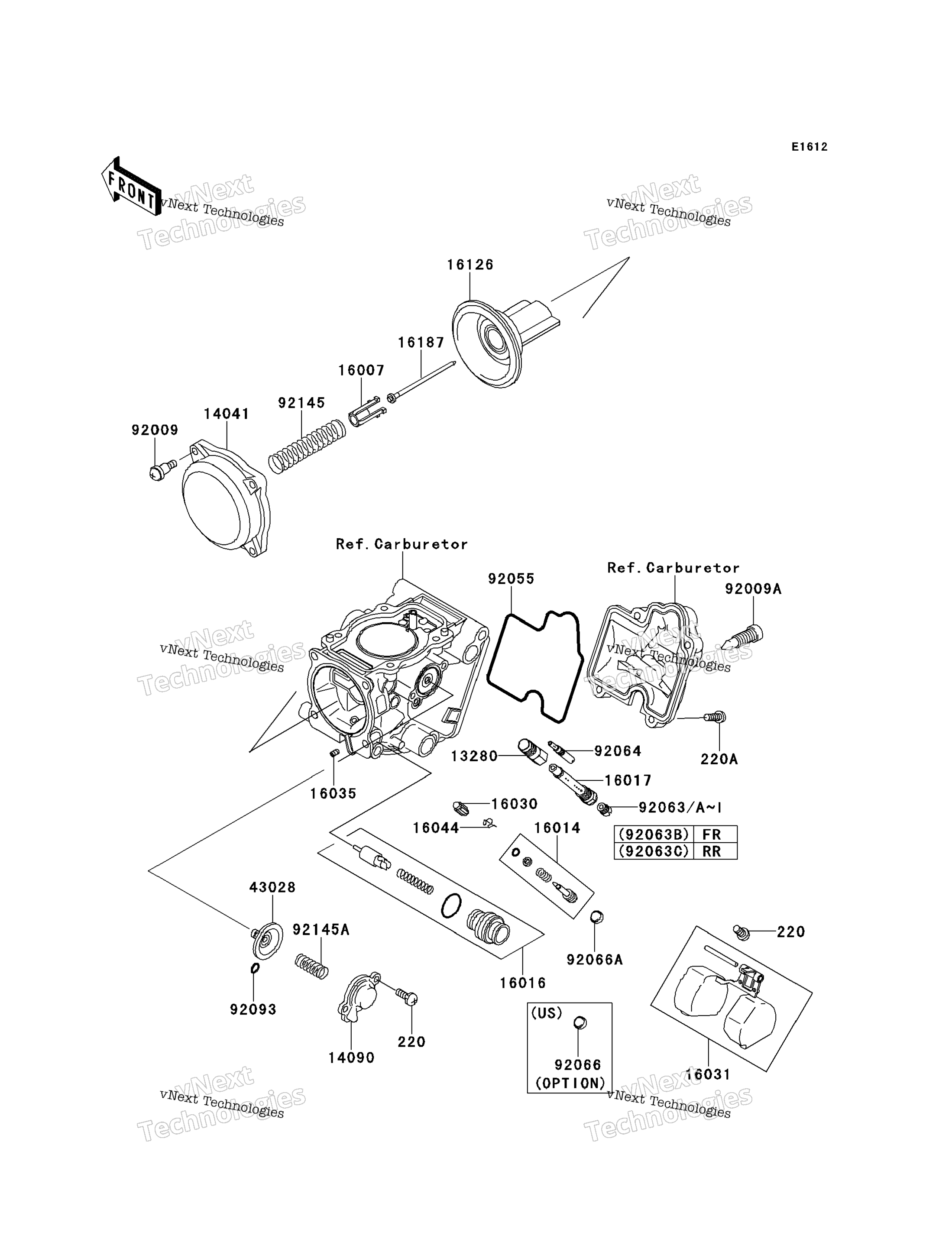 Карбюратор Parts