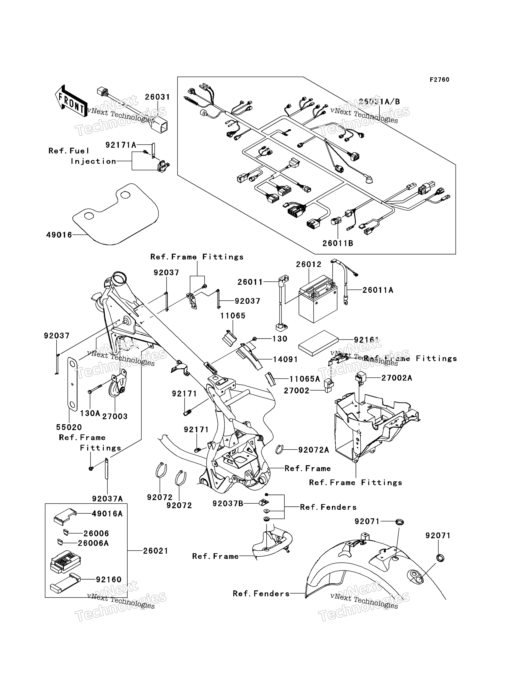 Шасси Electrical Equipment